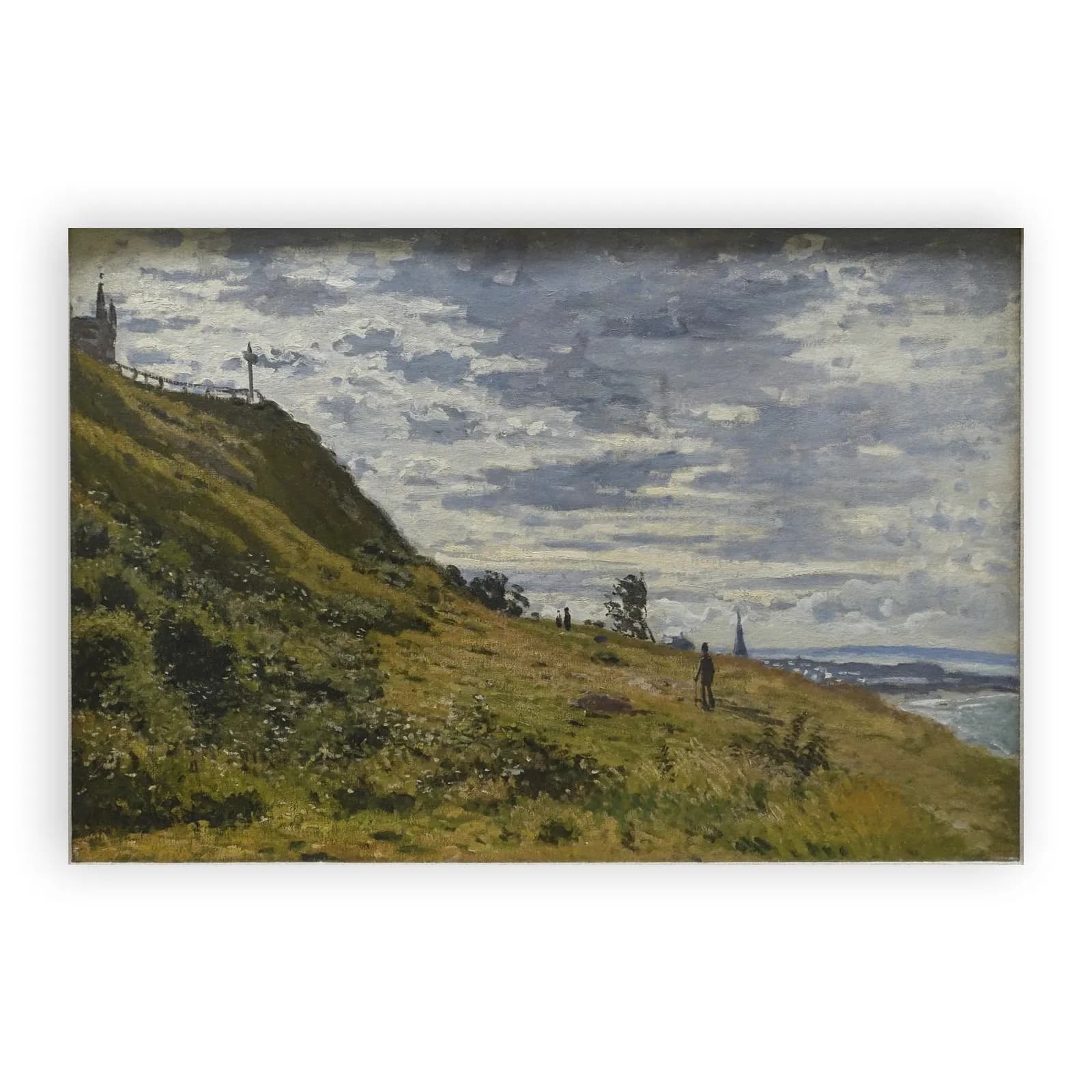 Cliff-walk at Sainte-Adresse by Claude Monet - view 6 thumbnail