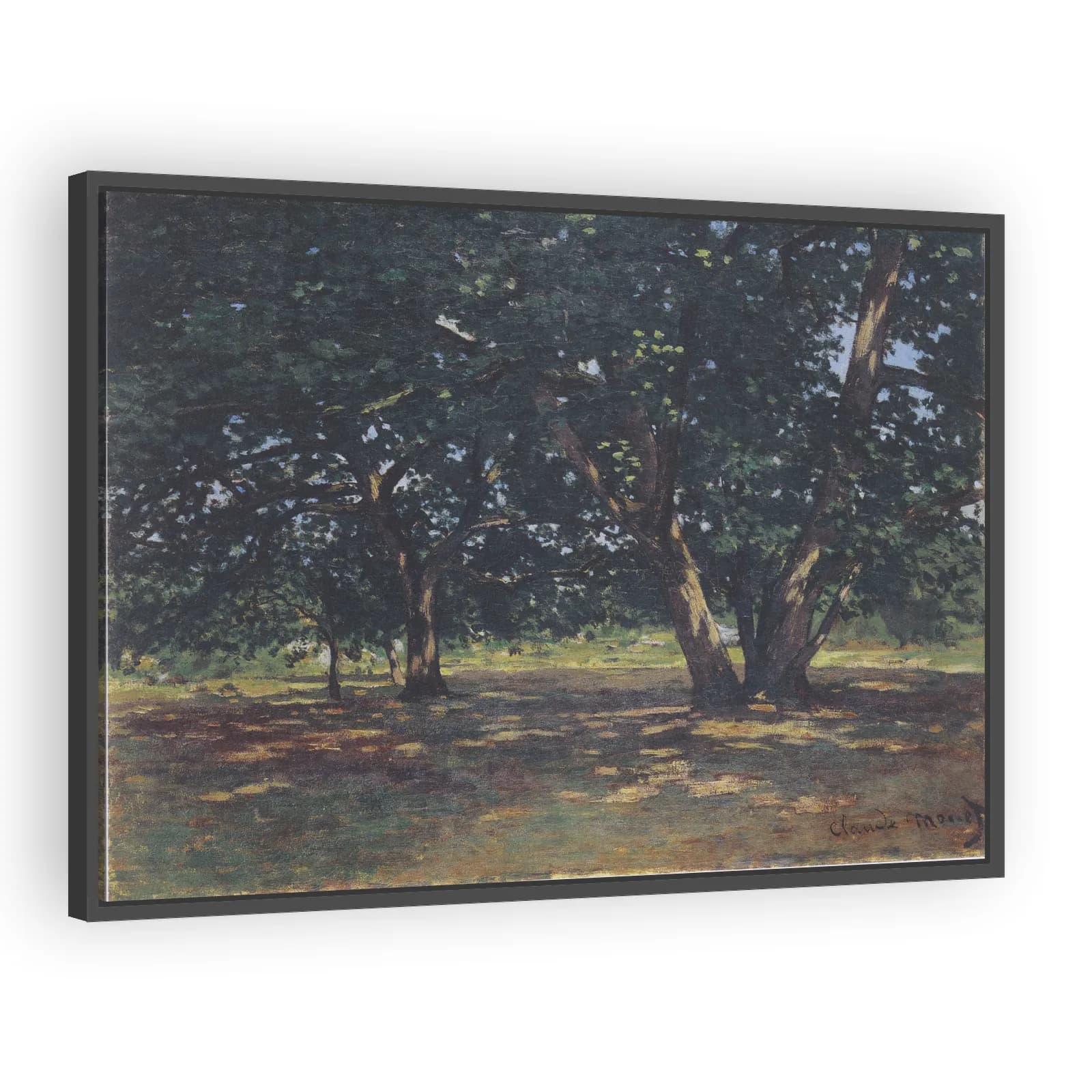Fontainebleau Forest by Claude Monet