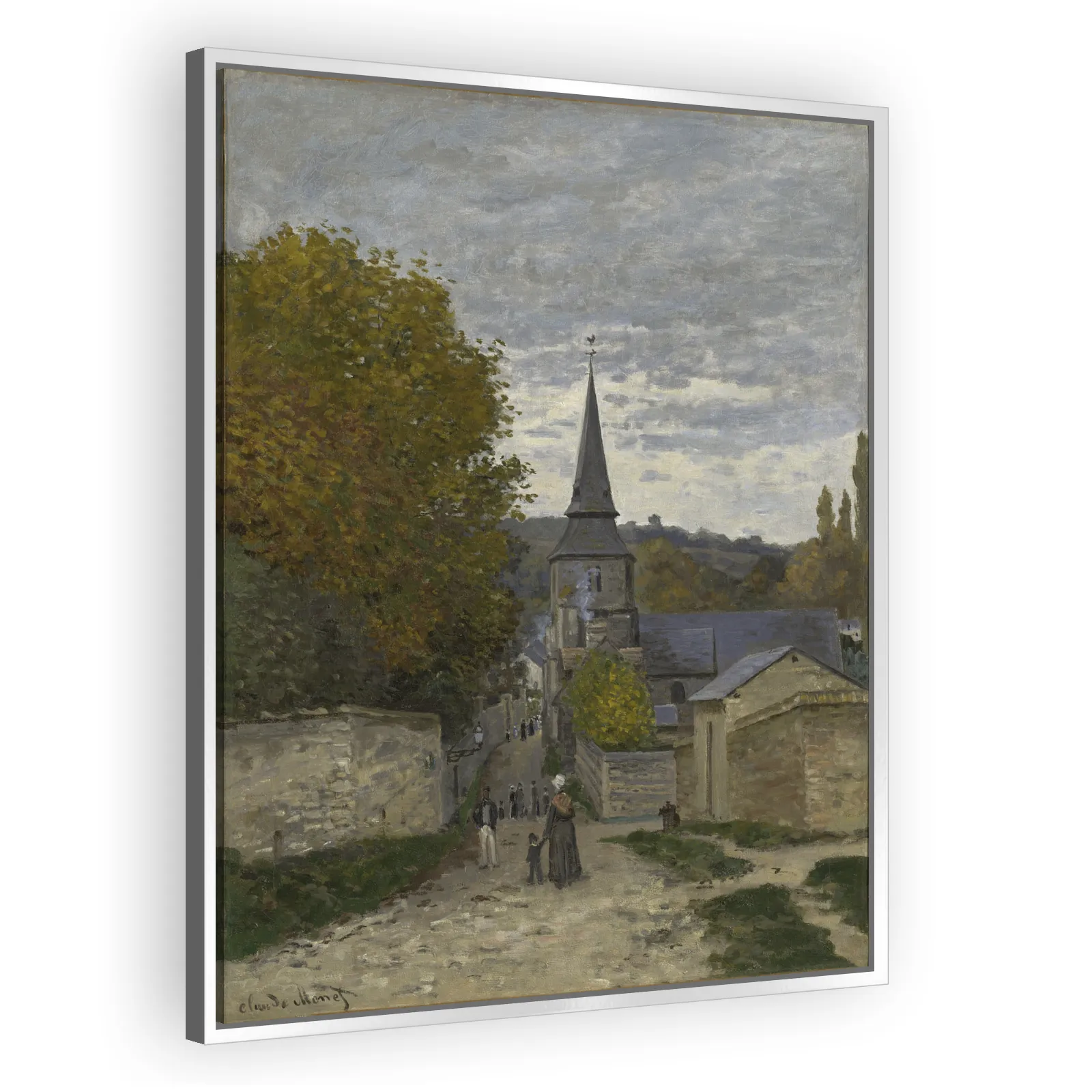 Street in Sainte-Adresse by Claude Monet - view 4 thumbnail