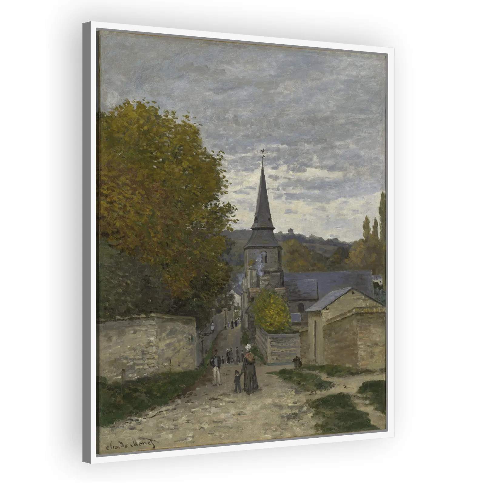 Street in Sainte-Adresse by Claude Monet - view 5 thumbnail