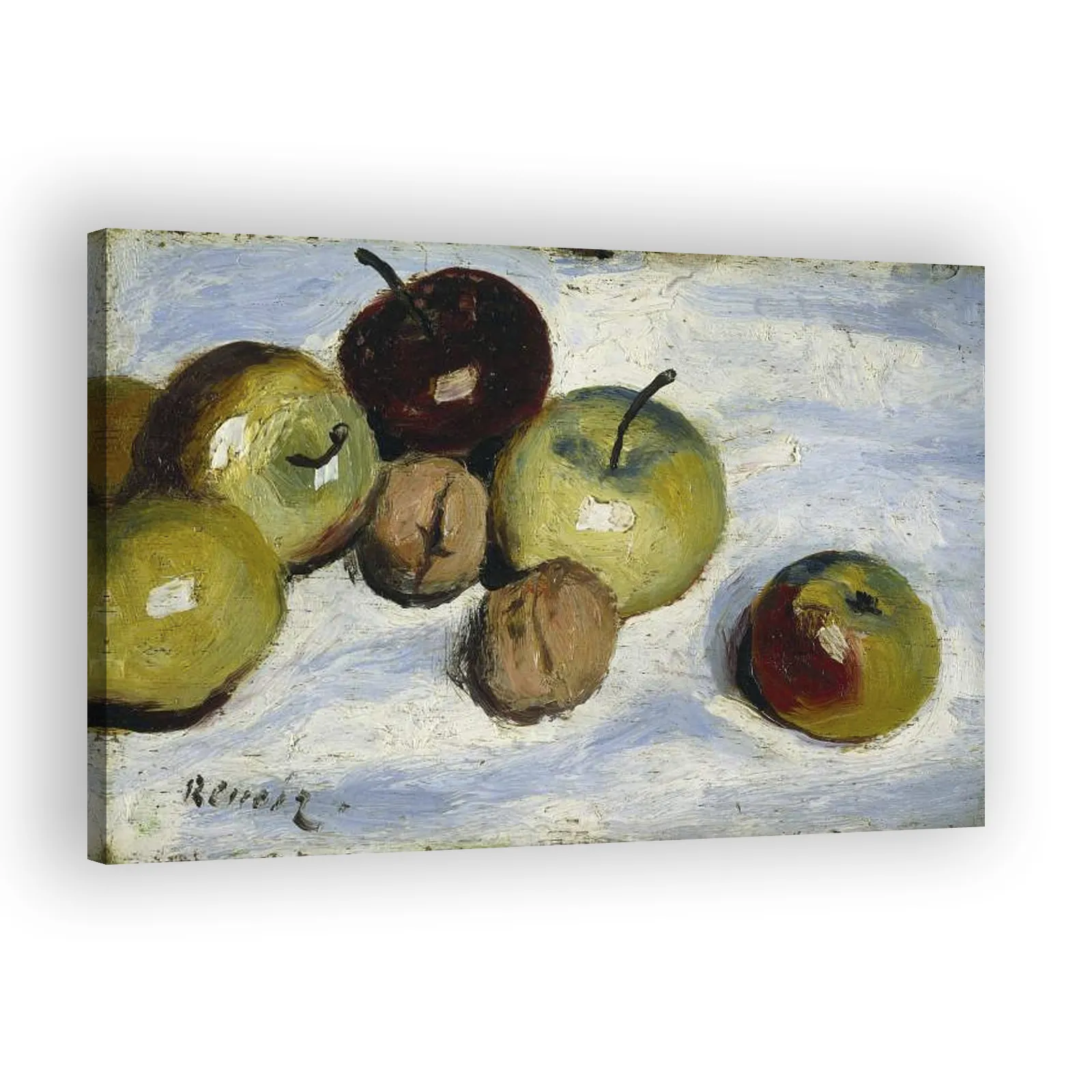 Apples and Walnuts by Pierre Auguste Renoir - view 2 thumbnail