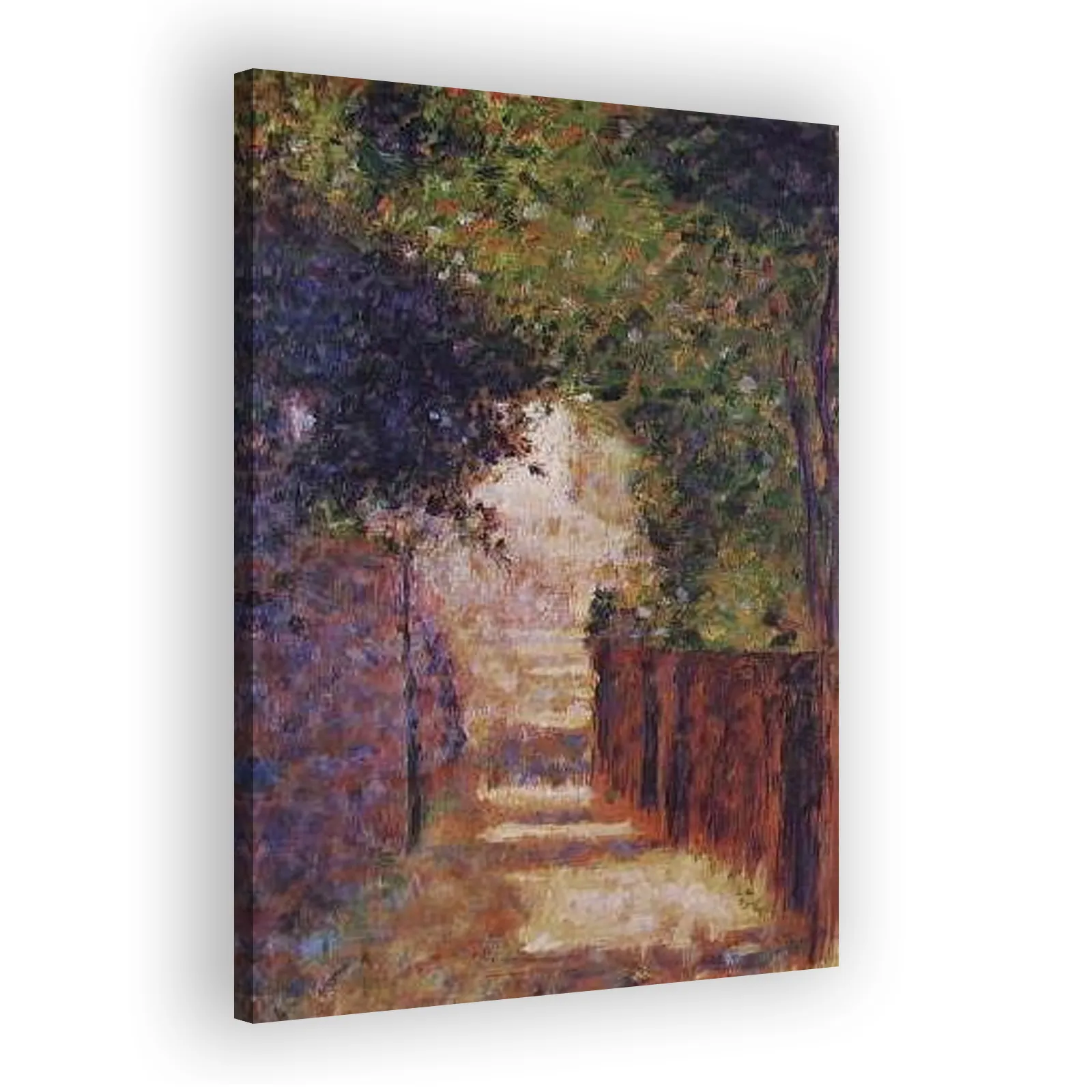 The Rue St. Vincent, Paris, in Spring by Georges Seurat - view 2 thumbnail