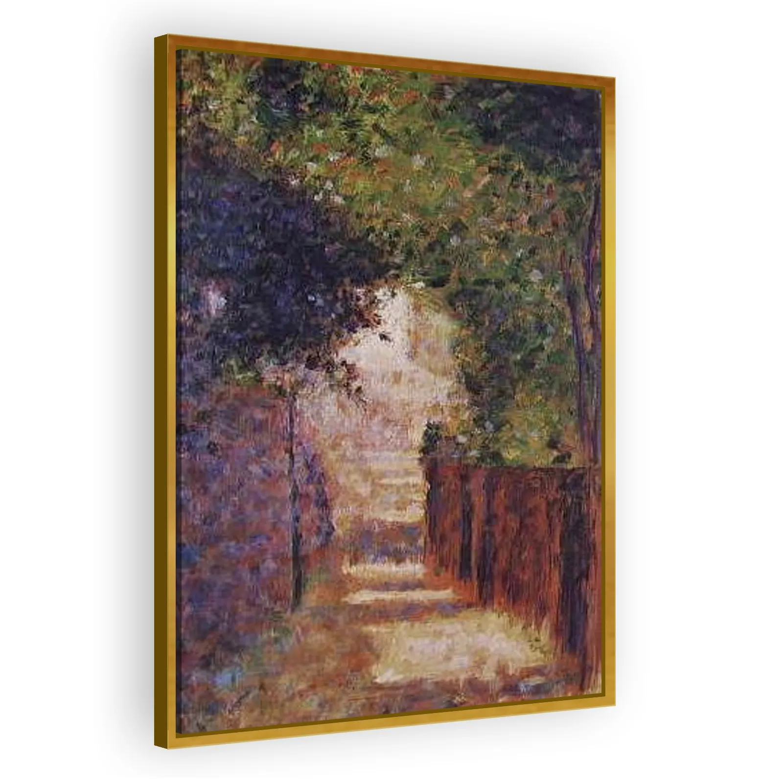 The Rue St. Vincent, Paris, in Spring by Georges Seurat - view 3 thumbnail