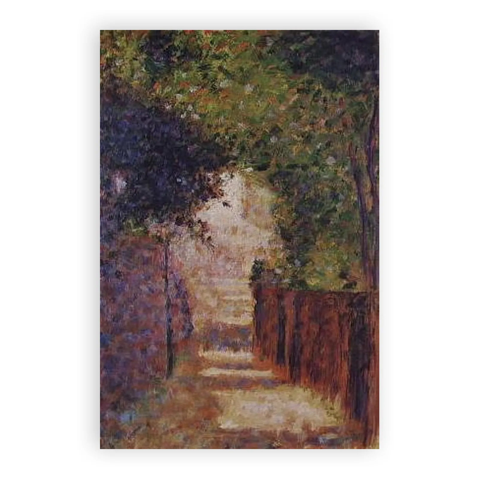 The Rue St. Vincent, Paris, in Spring by Georges Seurat - view 6 thumbnail