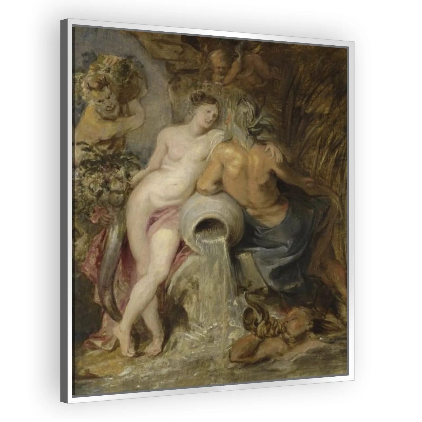 The Union of Earth and Water (River Scheldt and Antwerp) by Peter Paul Rubens - view 4 thumbnail