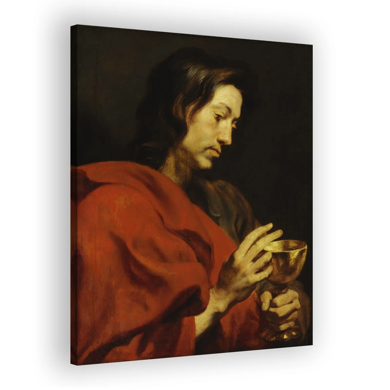 Saint John the Evangelist by Anthony Van Dyck - view 2 thumbnail