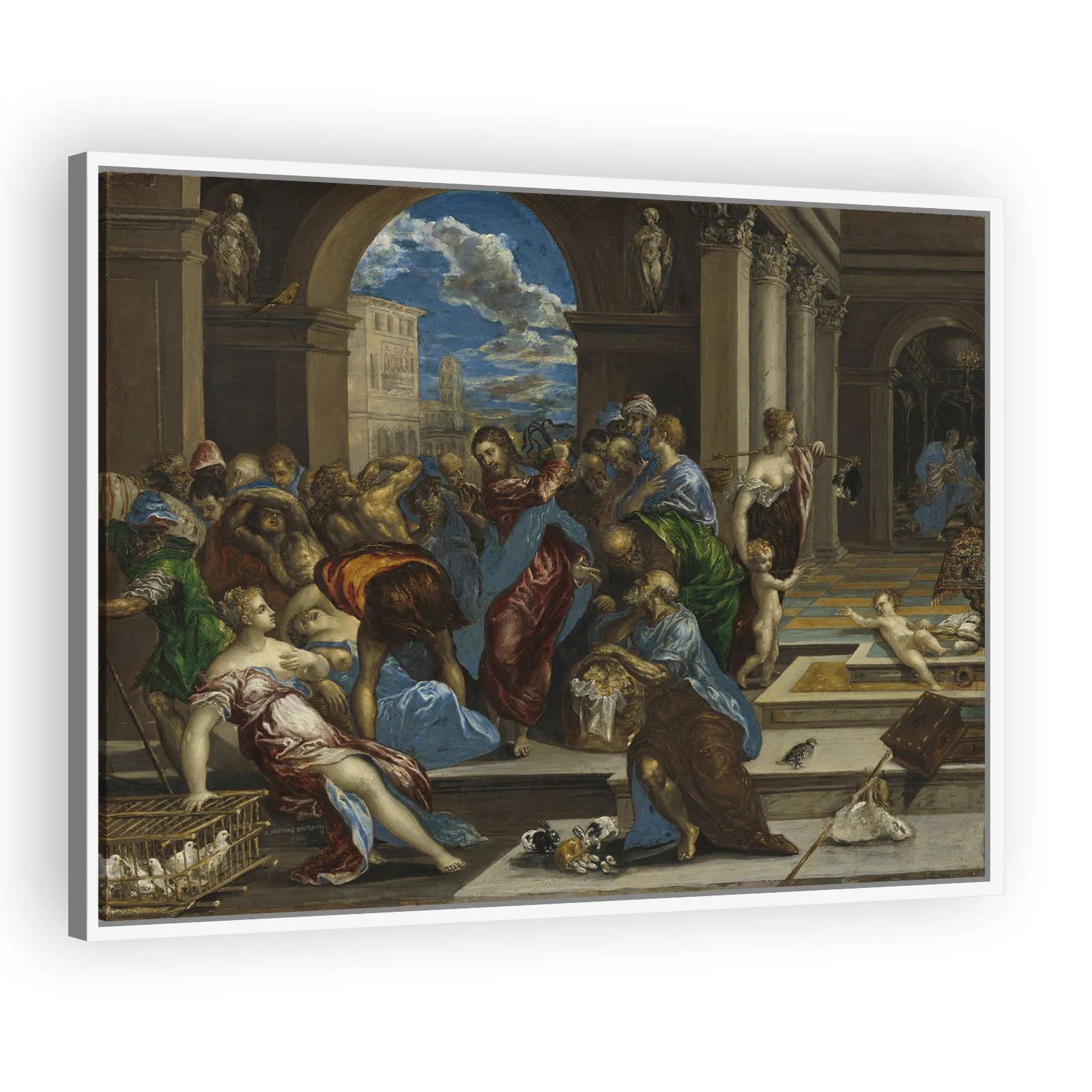 Christ Cleansing the Temple by El Greco - view 5 thumbnail