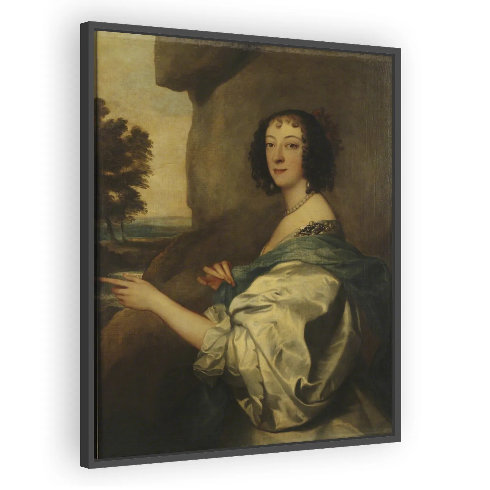 Lady Elizabeth Clifford, Countess of Burlington (1621–1698) by Anthony Van Dyck