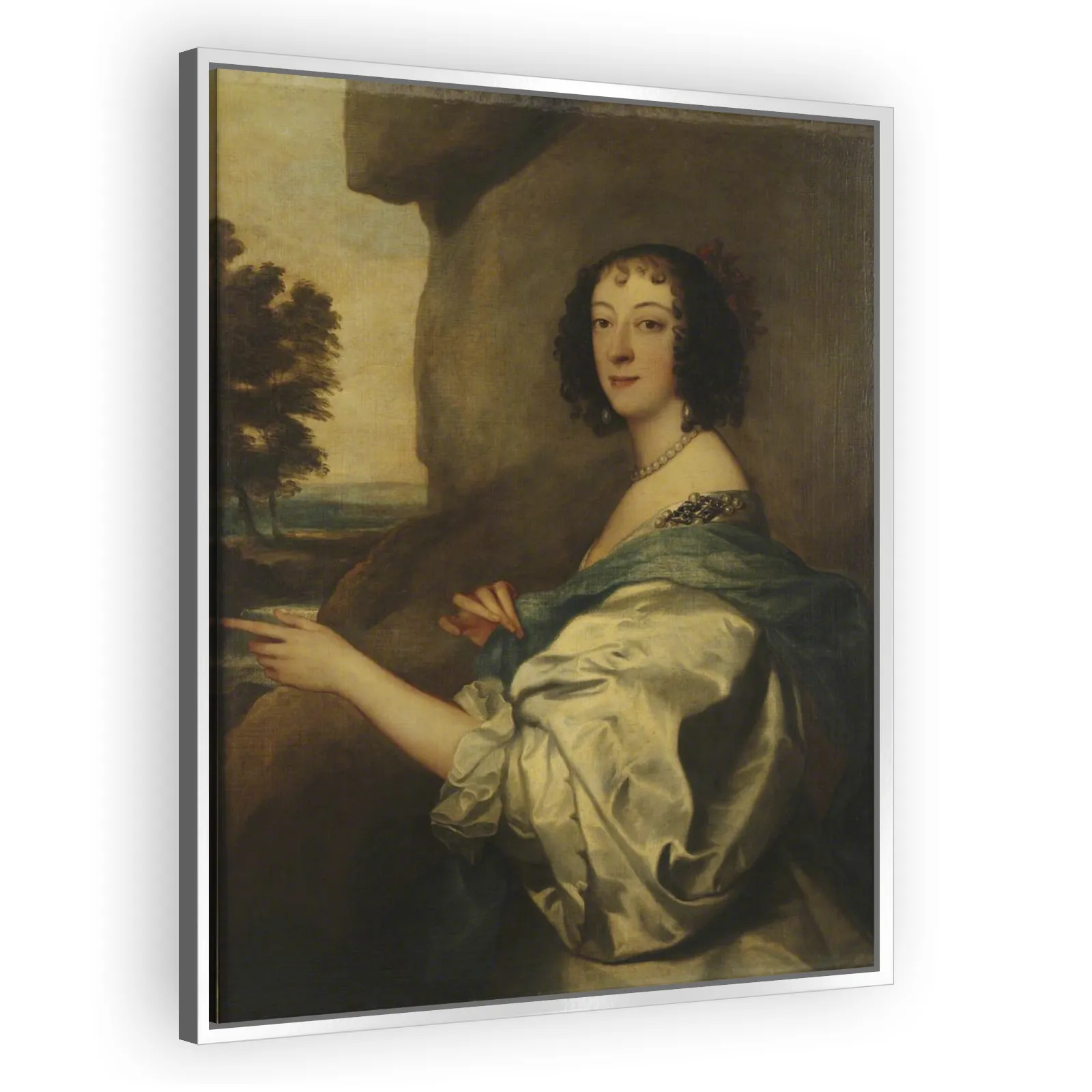 Lady Elizabeth Clifford, Countess of Burlington (1621–1698) by Anthony Van Dyck - view 4 thumbnail