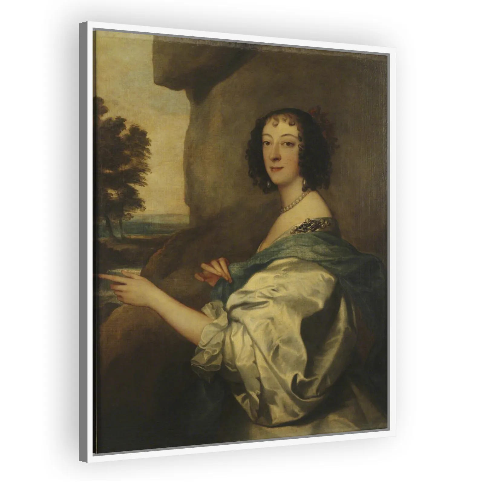 Lady Elizabeth Clifford, Countess of Burlington (1621–1698) by Anthony Van Dyck - view 5 thumbnail