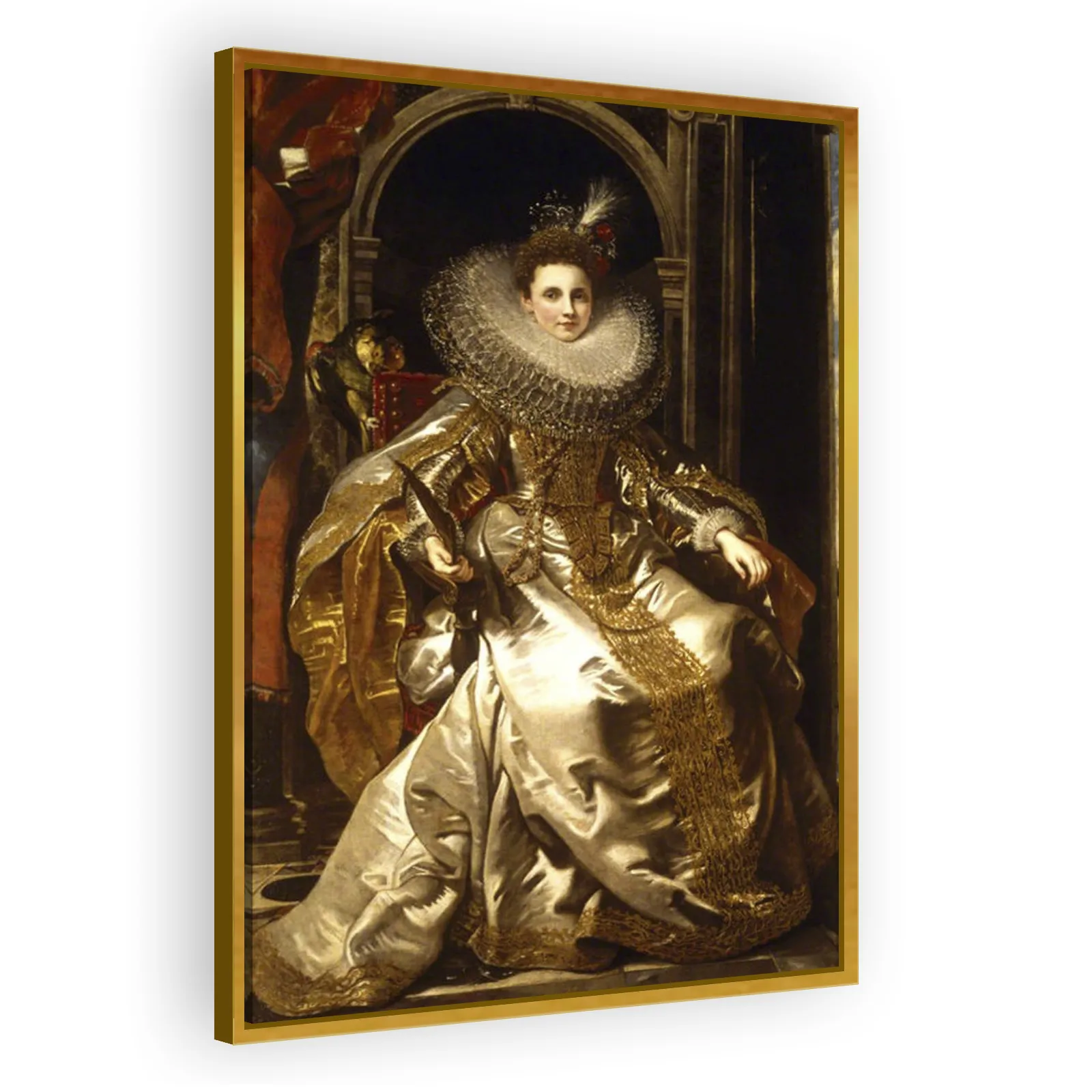 Marchesa Maria Serra Pallavicino by Peter Paul Rubens - view 3 thumbnail