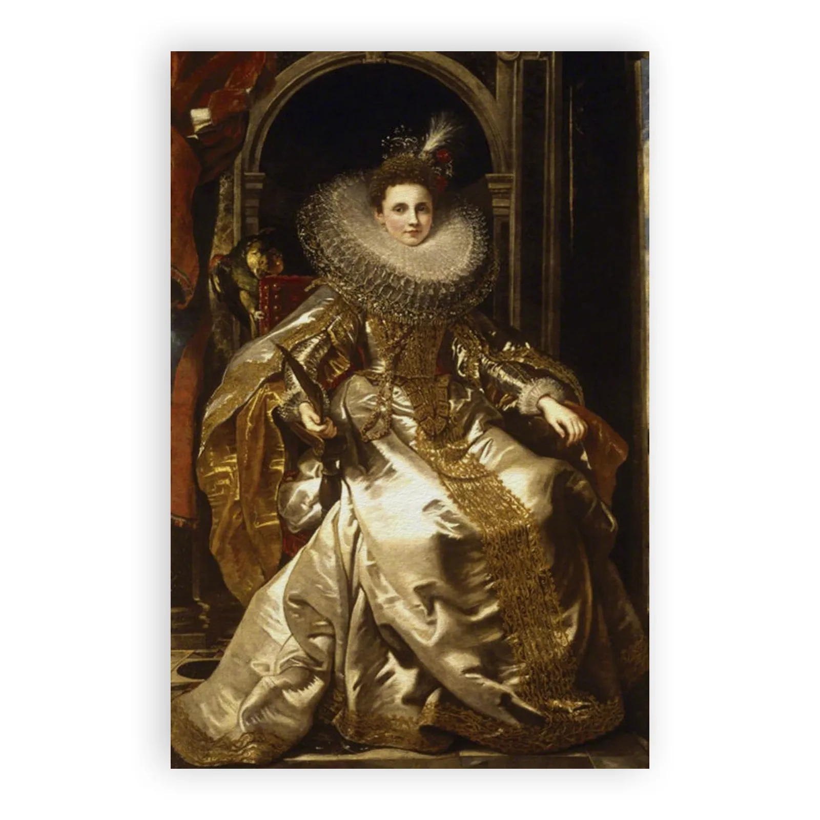 Marchesa Maria Serra Pallavicino by Peter Paul Rubens - view 6 thumbnail
