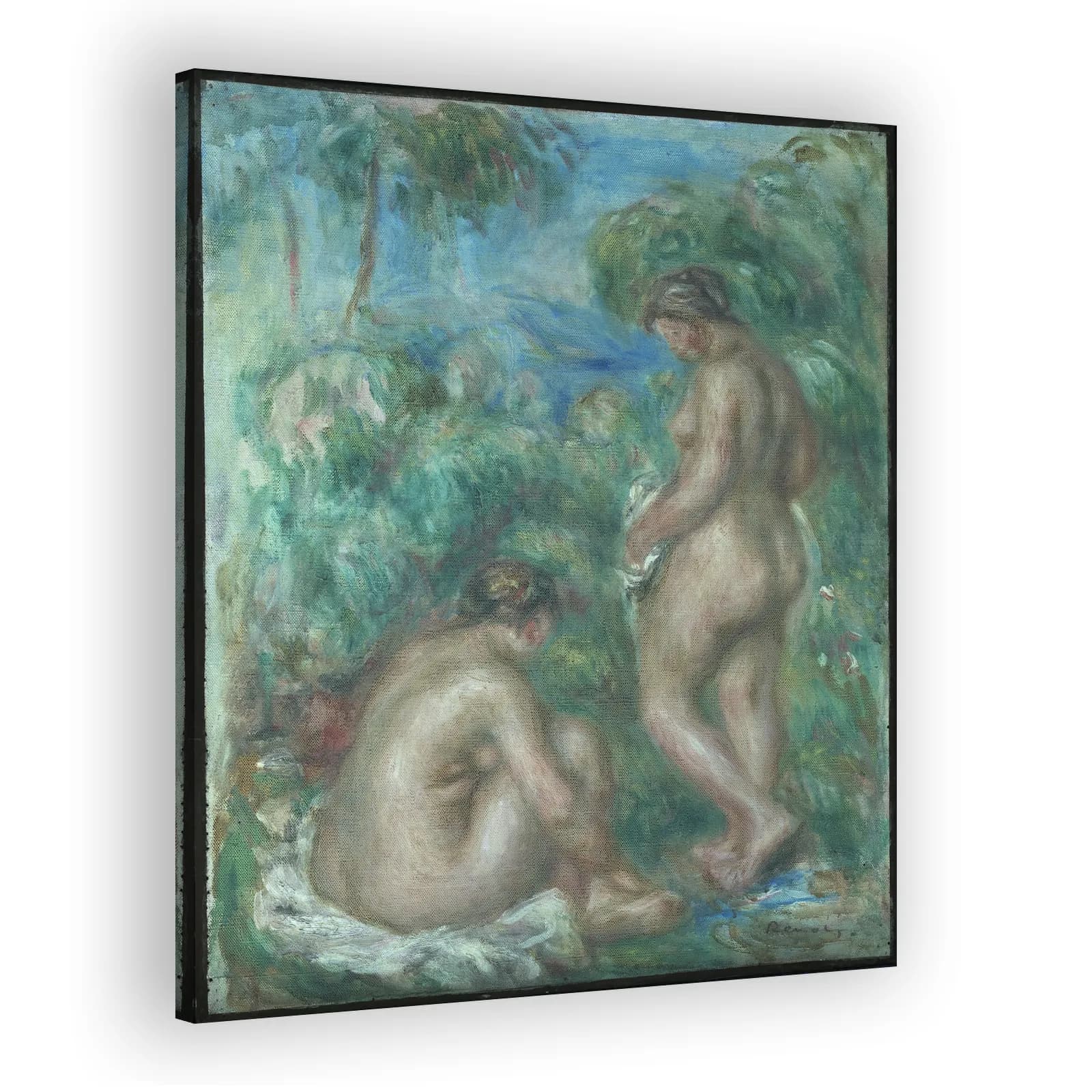Badende kvinner by Pierre Auguste Renoir - view 2 thumbnail