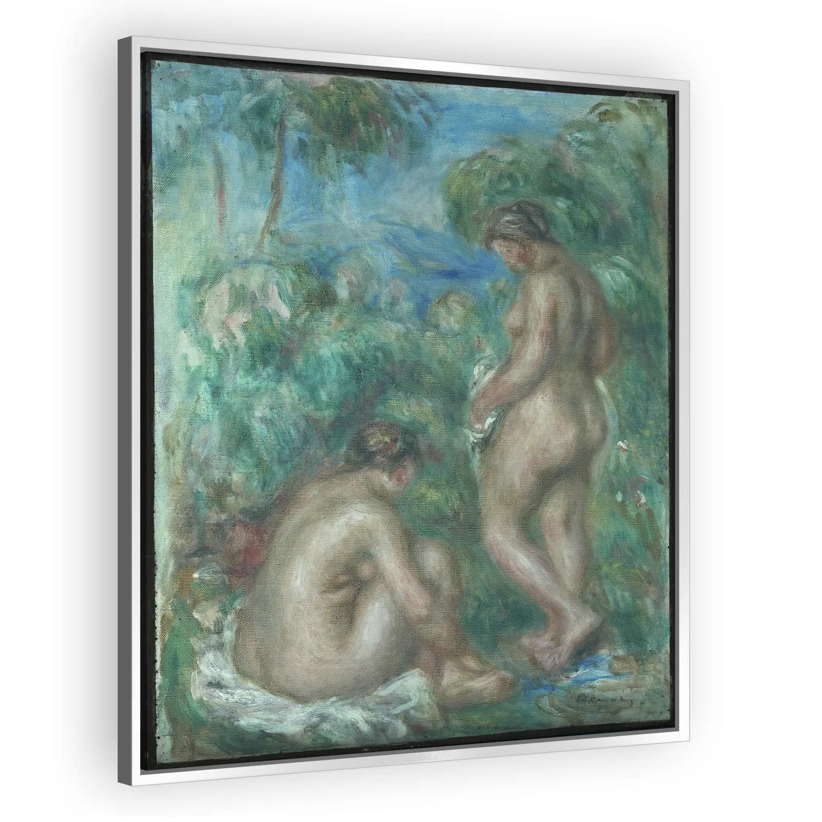 Badende kvinner by Pierre Auguste Renoir - view 4 thumbnail