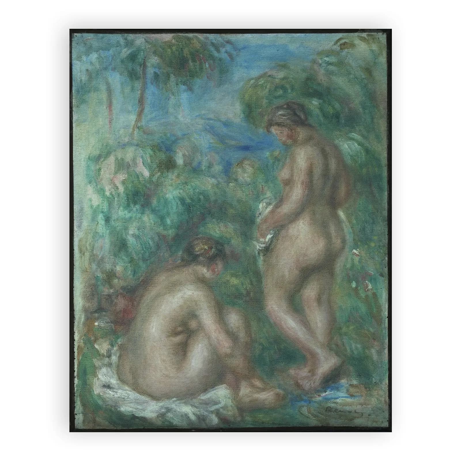 Badende kvinner by Pierre Auguste Renoir - view 6 thumbnail