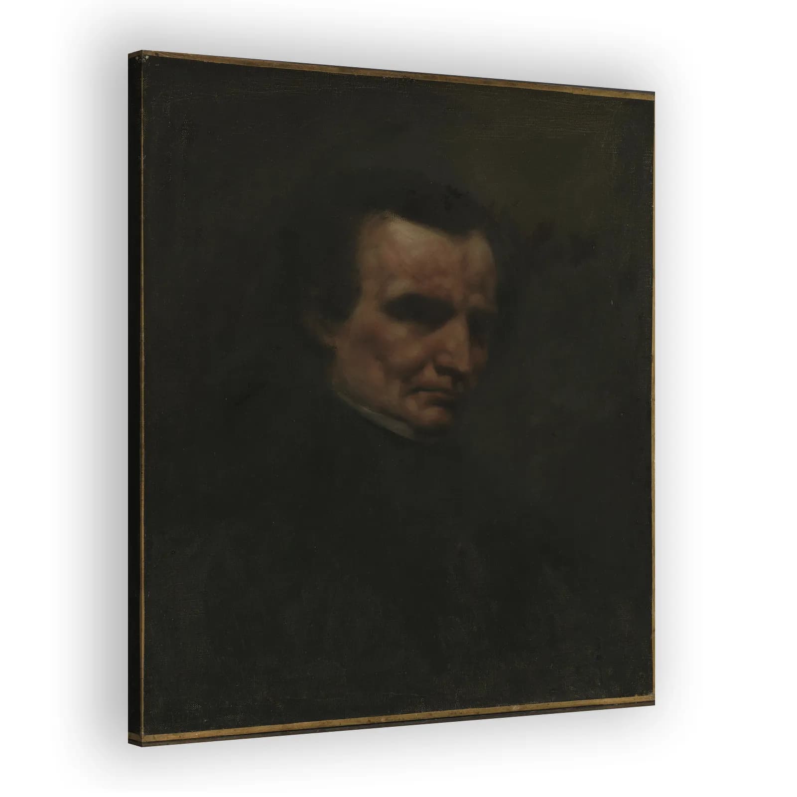 Portrait of Hector Berlioz by Gustave Courbet - view 2 thumbnail