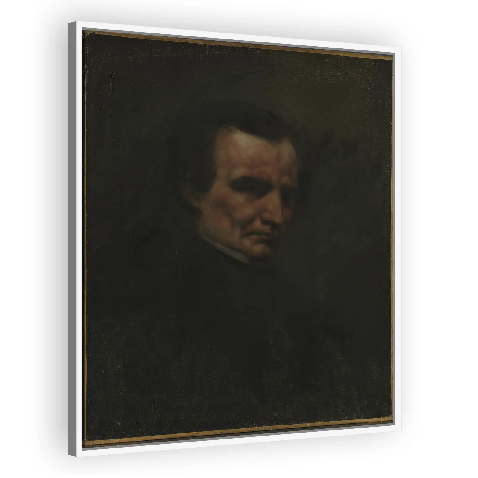 Portrait of Hector Berlioz by Gustave Courbet - view 5 thumbnail