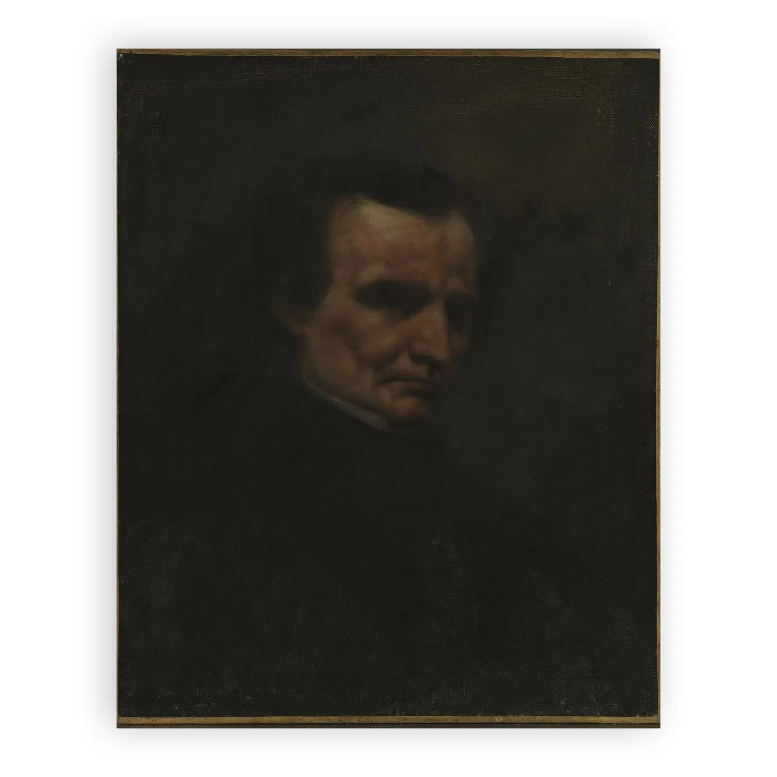 Portrait of Hector Berlioz by Gustave Courbet - view 6 thumbnail