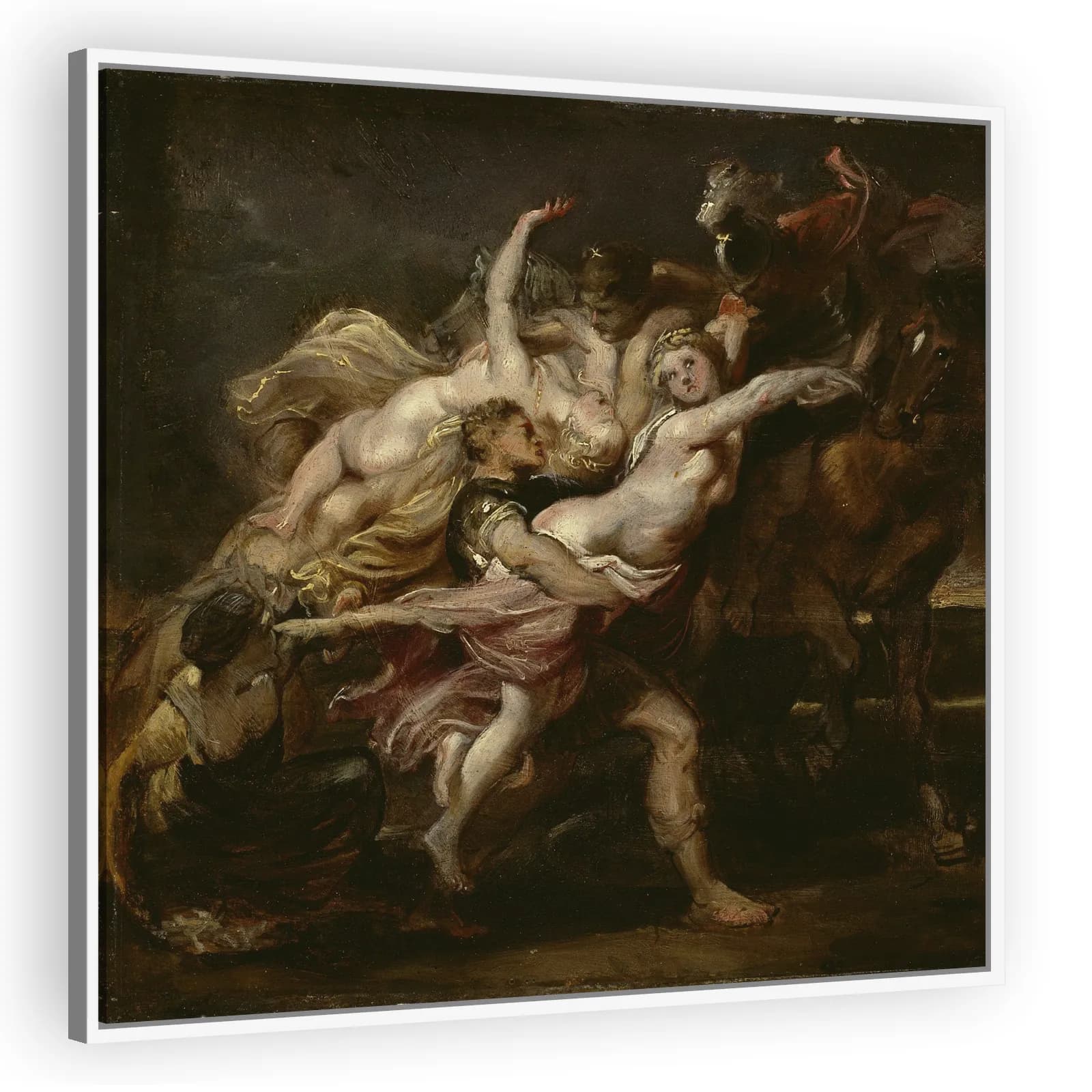 The Rape of the Daughters of Levkippos by Peter Paul Rubens - view 5 thumbnail