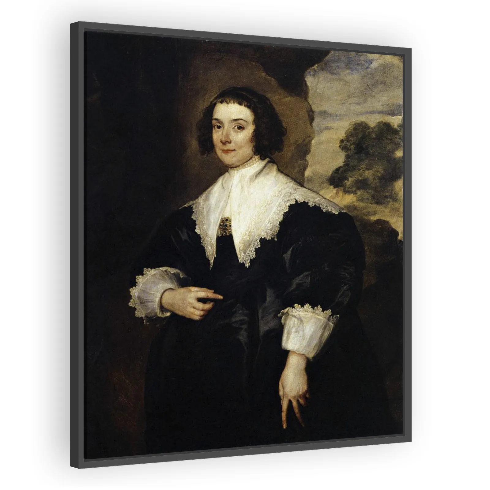 Portrait of Elisabeth van Assche by Anthony Van Dyck