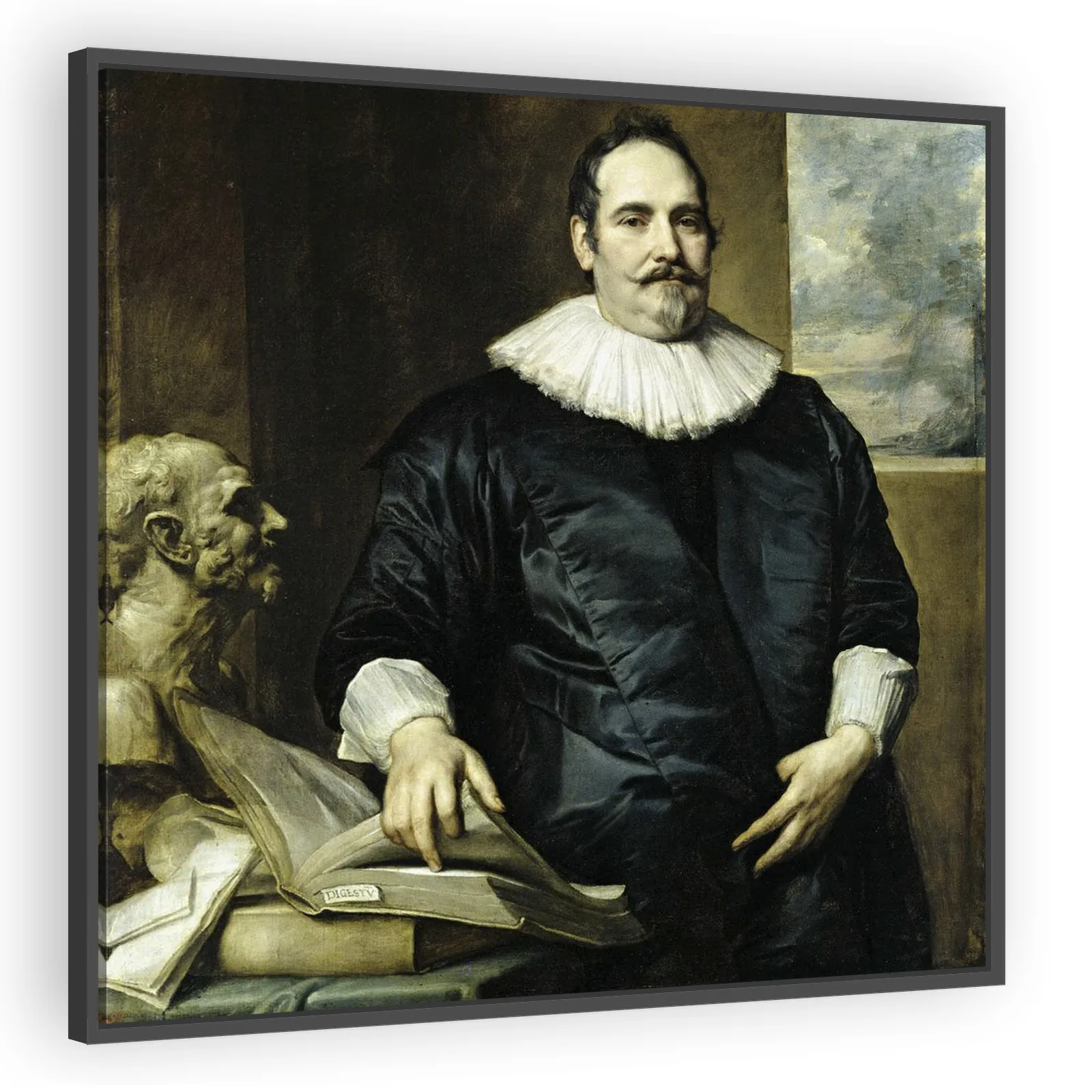 Portrait of Justus van Meerstraeten by Anthony Van Dyck
