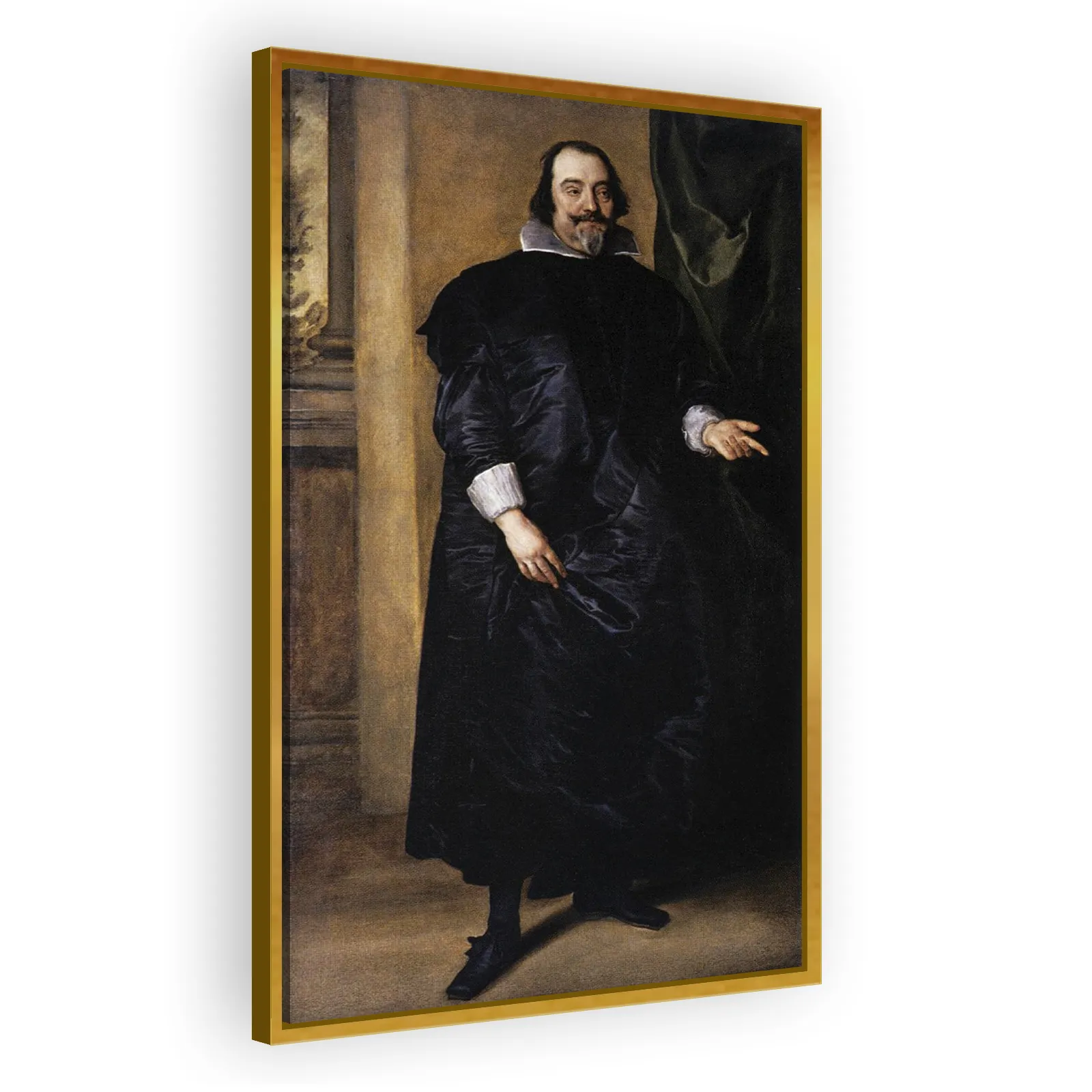 Portrait of Joost de Hertoghe by Anthony Van Dyck - view 3 thumbnail