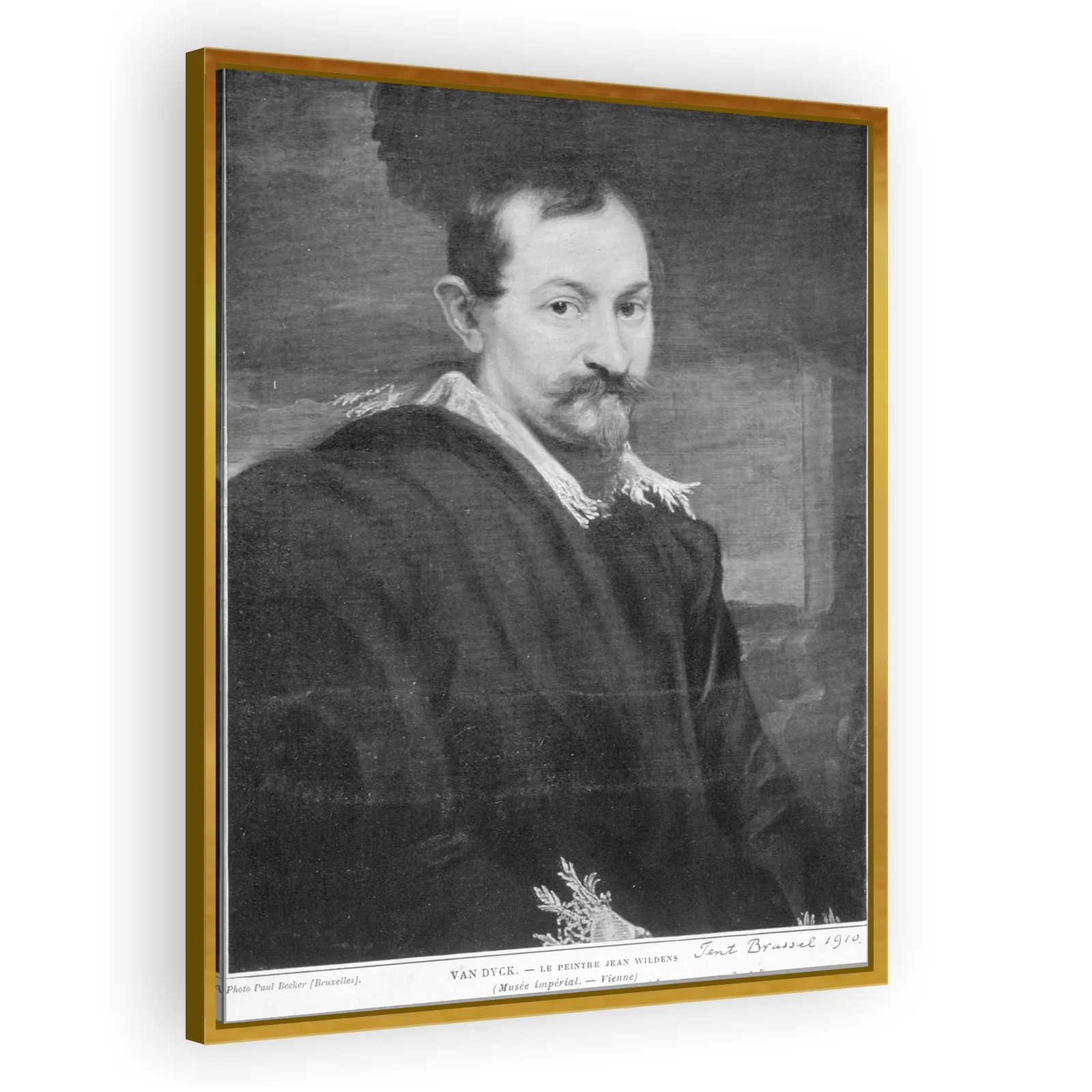 Portrait of Jan Wildens (?-1653) by Anthony Van Dyck - view 3 thumbnail