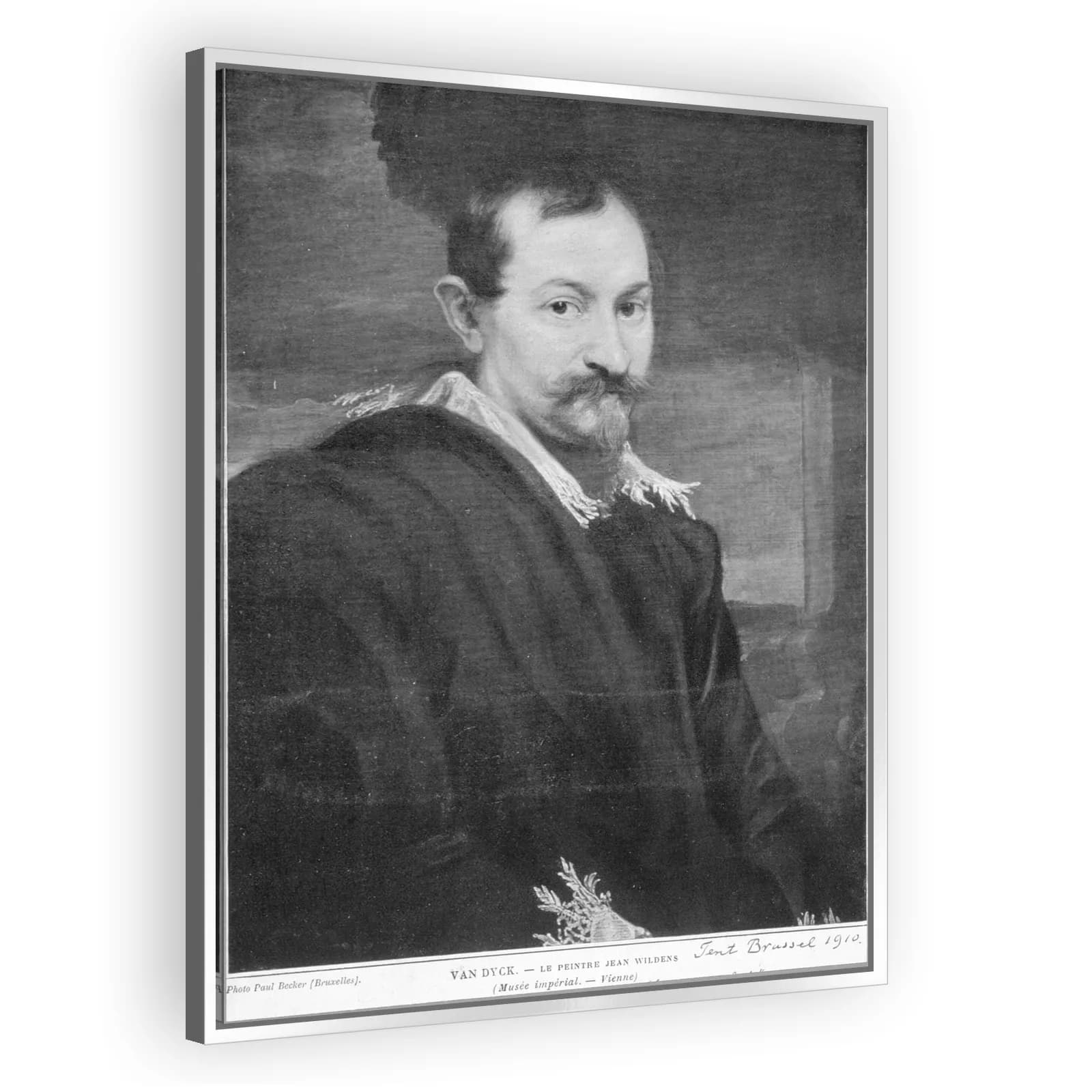 Portrait of Jan Wildens (?-1653) by Anthony Van Dyck - view 4 thumbnail