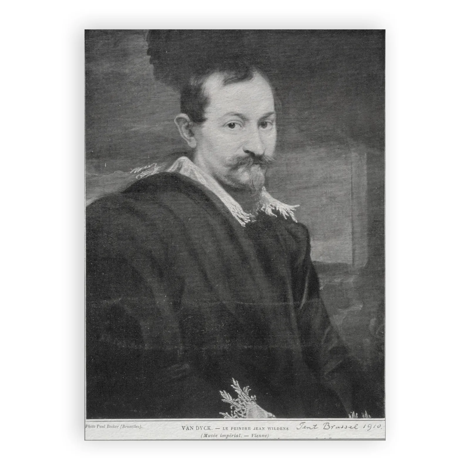 Portrait of Jan Wildens (?-1653) by Anthony Van Dyck - view 6 thumbnail
