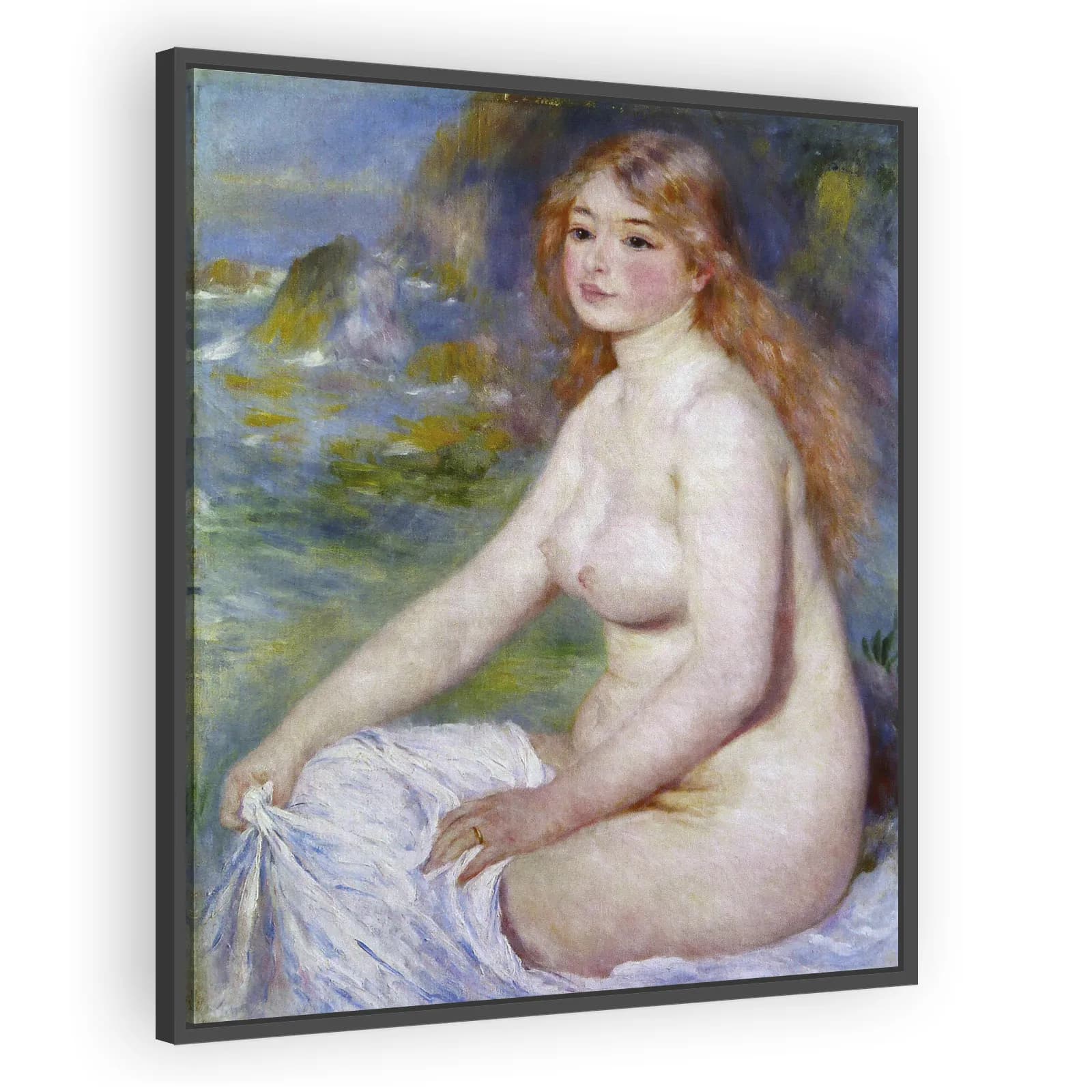 Blonde Bather by Pierre Auguste Renoir