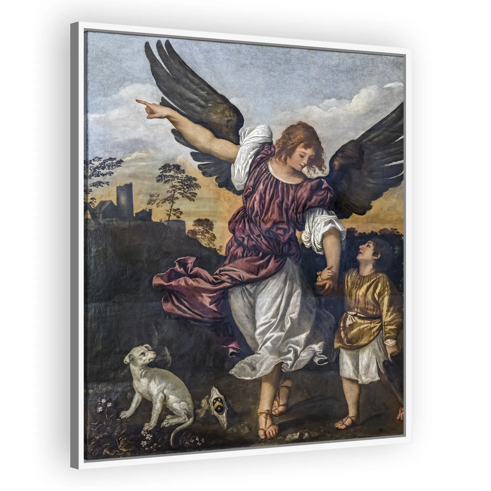 Archangel Raphael and Tobias by Titian - view 5 thumbnail
