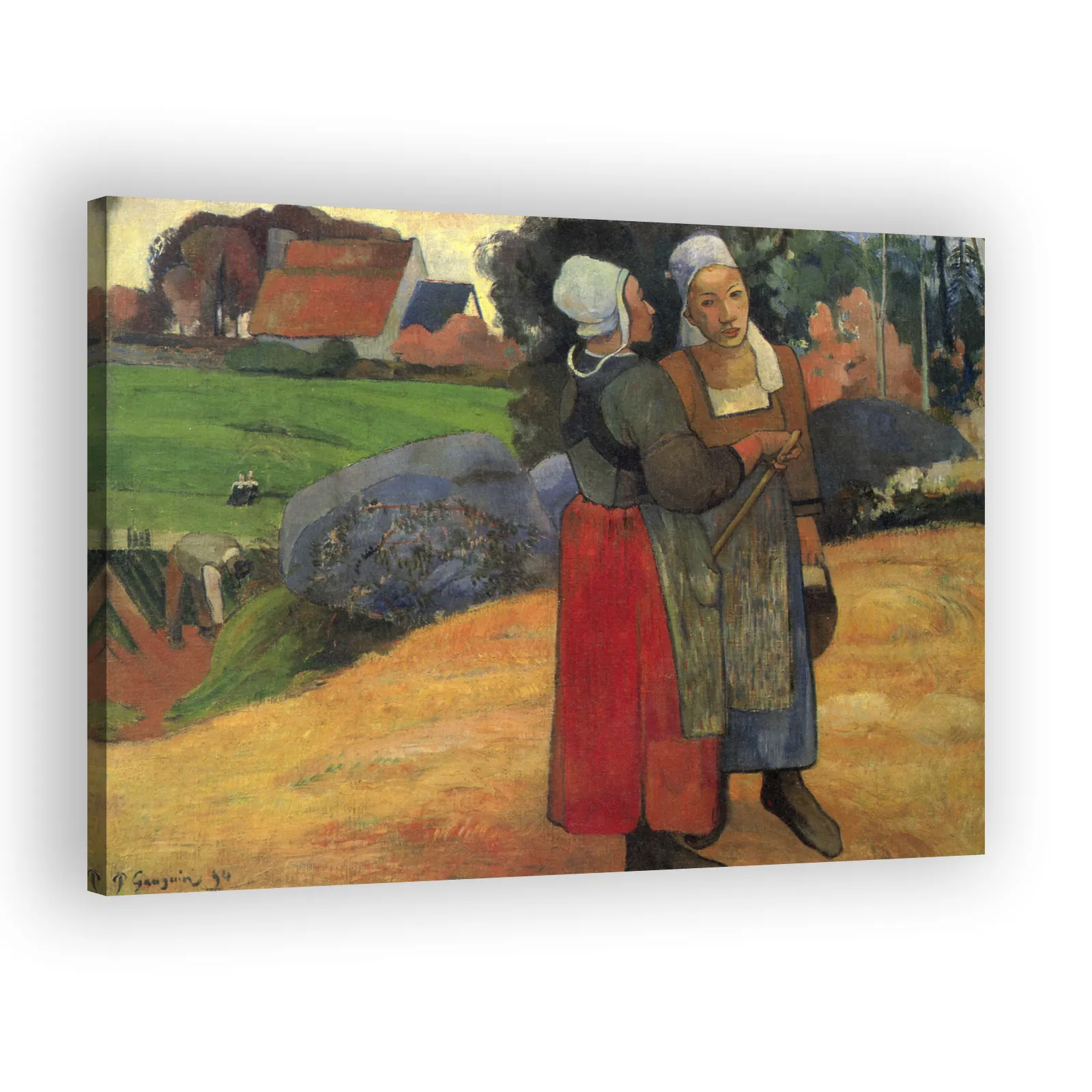 Paysannes bretonnes by Paul Gauguin - view 2 thumbnail