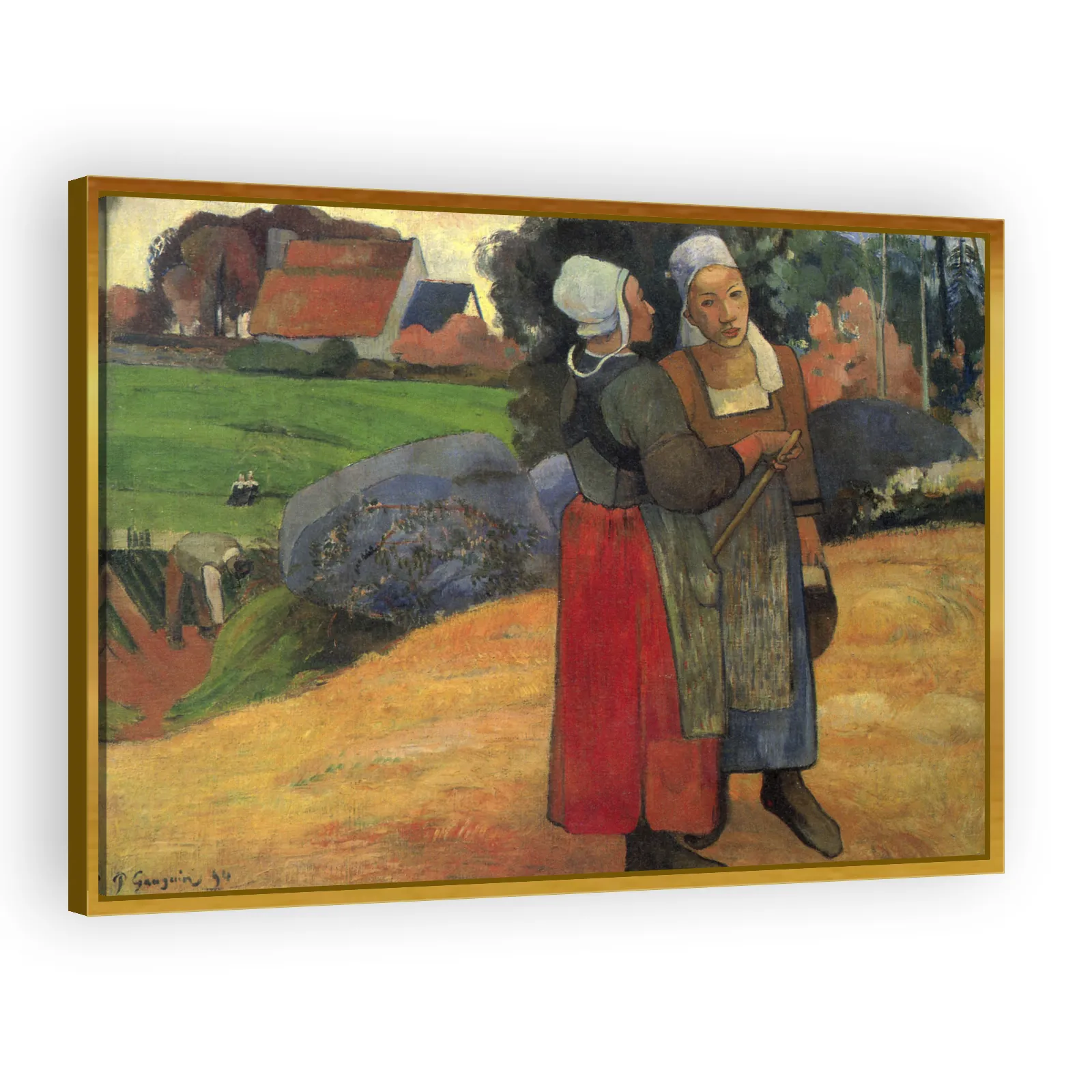 Paysannes bretonnes by Paul Gauguin - view 3 thumbnail
