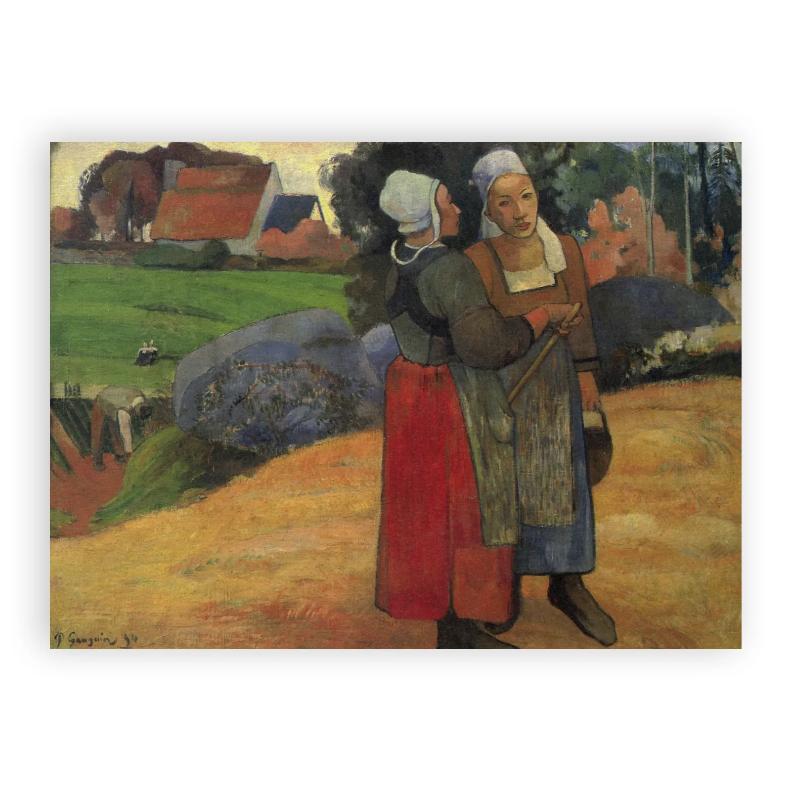 Paysannes bretonnes by Paul Gauguin - view 6 thumbnail