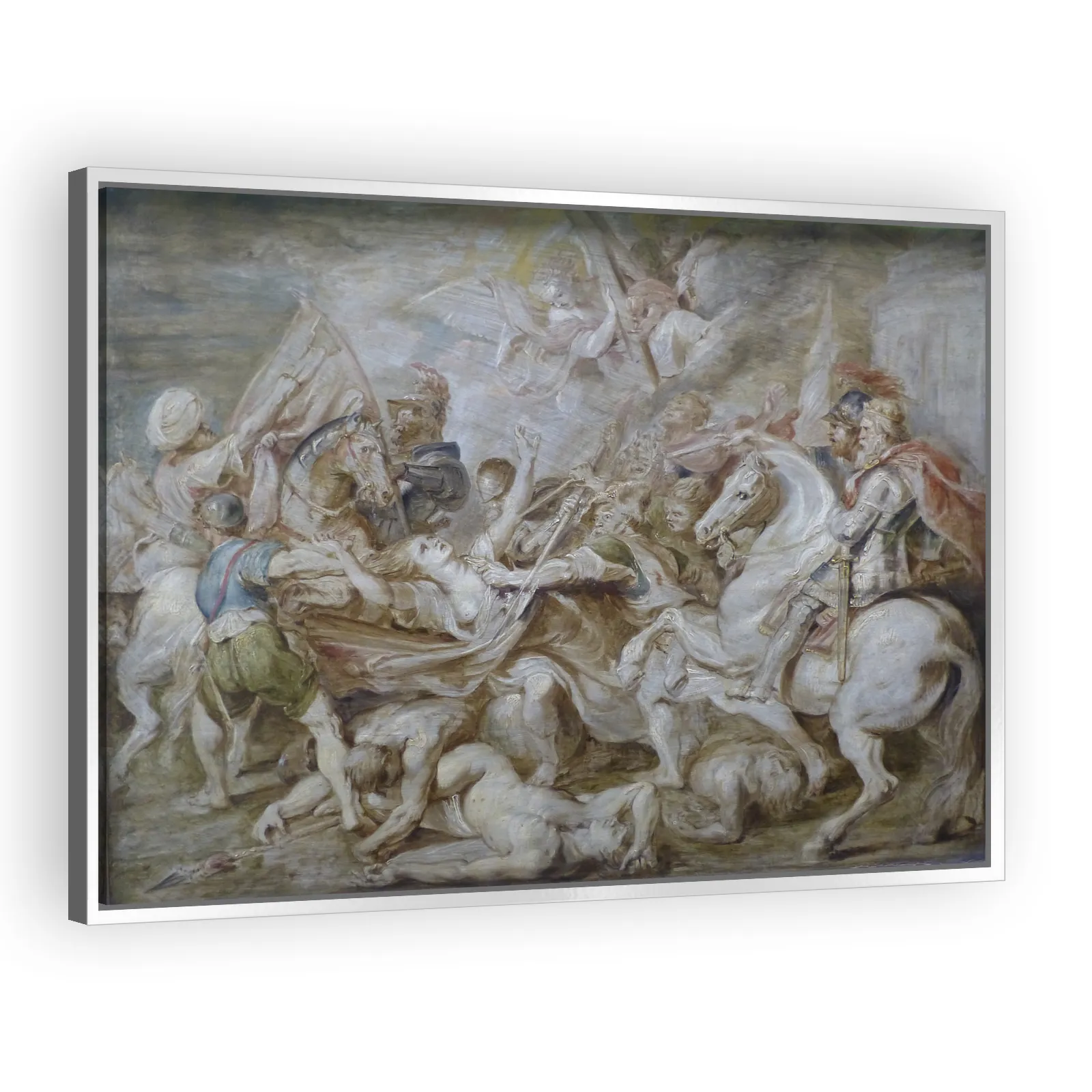 Ecclesia attacked by hostile creed (Turks) by Peter Paul Rubens - view 4 thumbnail