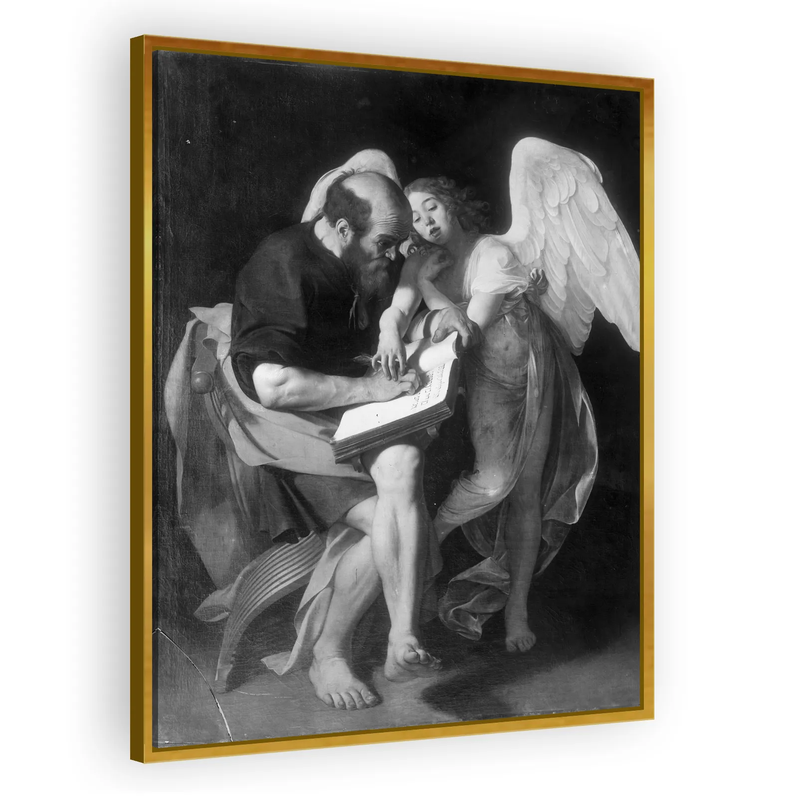 Saint Matthew and the Angel by Caravaggio - view 3 thumbnail