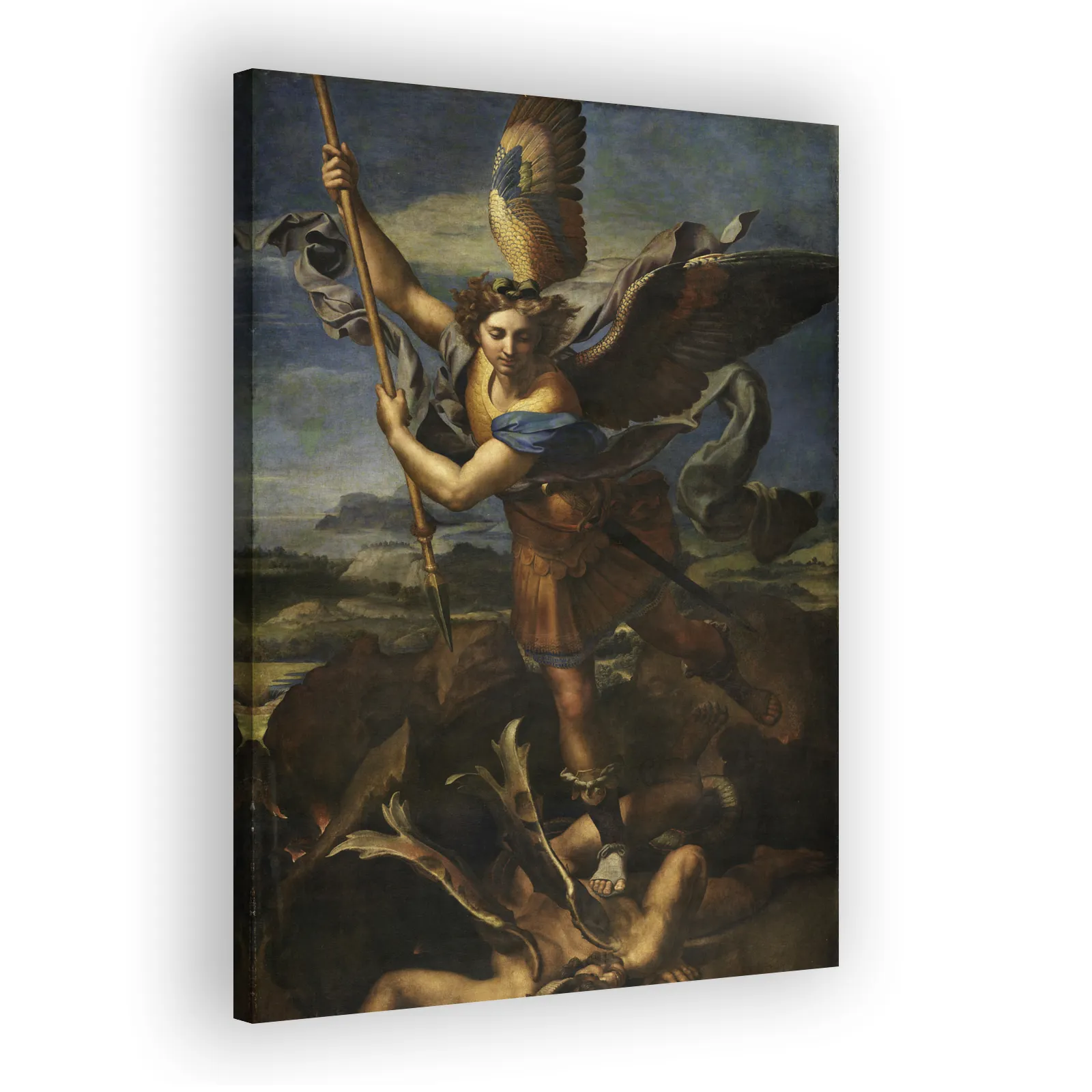 St. Michael Vanquishing Satan by Raphael - view 2 thumbnail