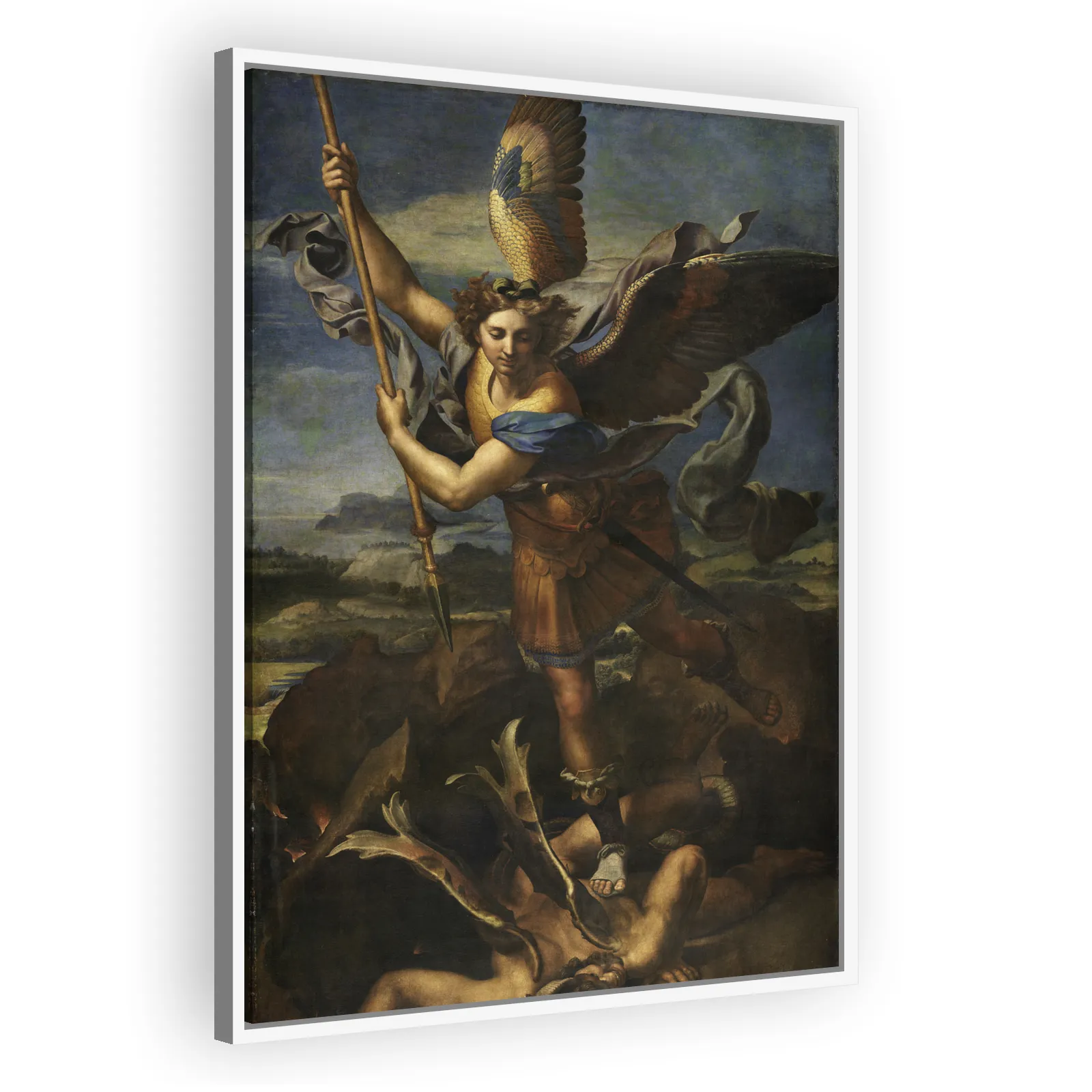 St. Michael Vanquishing Satan by Raphael - view 5 thumbnail