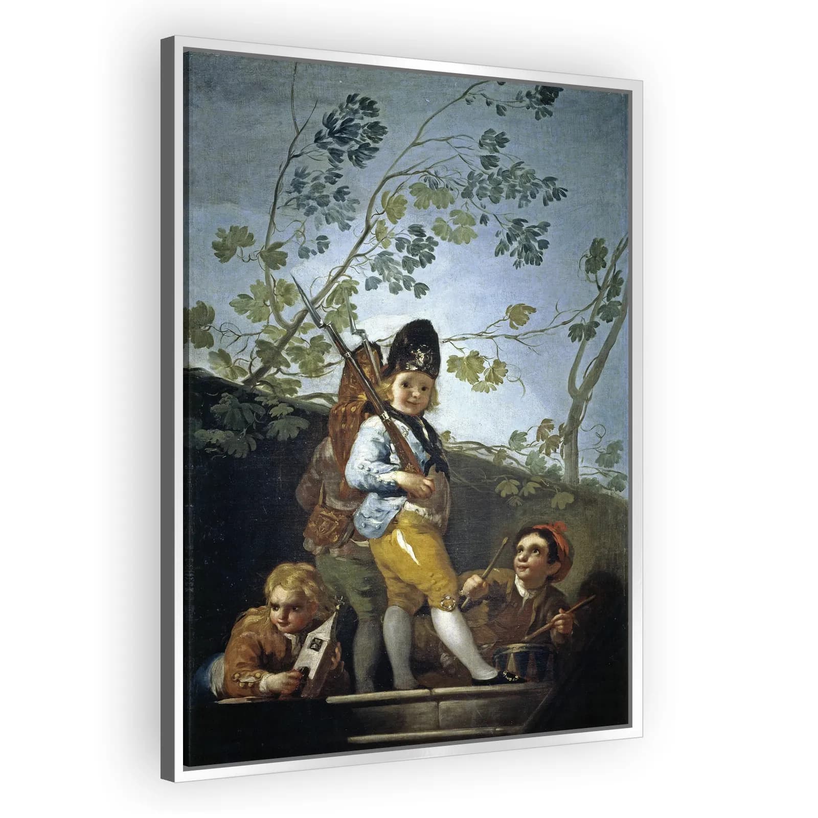 Boys Playing Soldiers by Francisco Goya - view 4 thumbnail