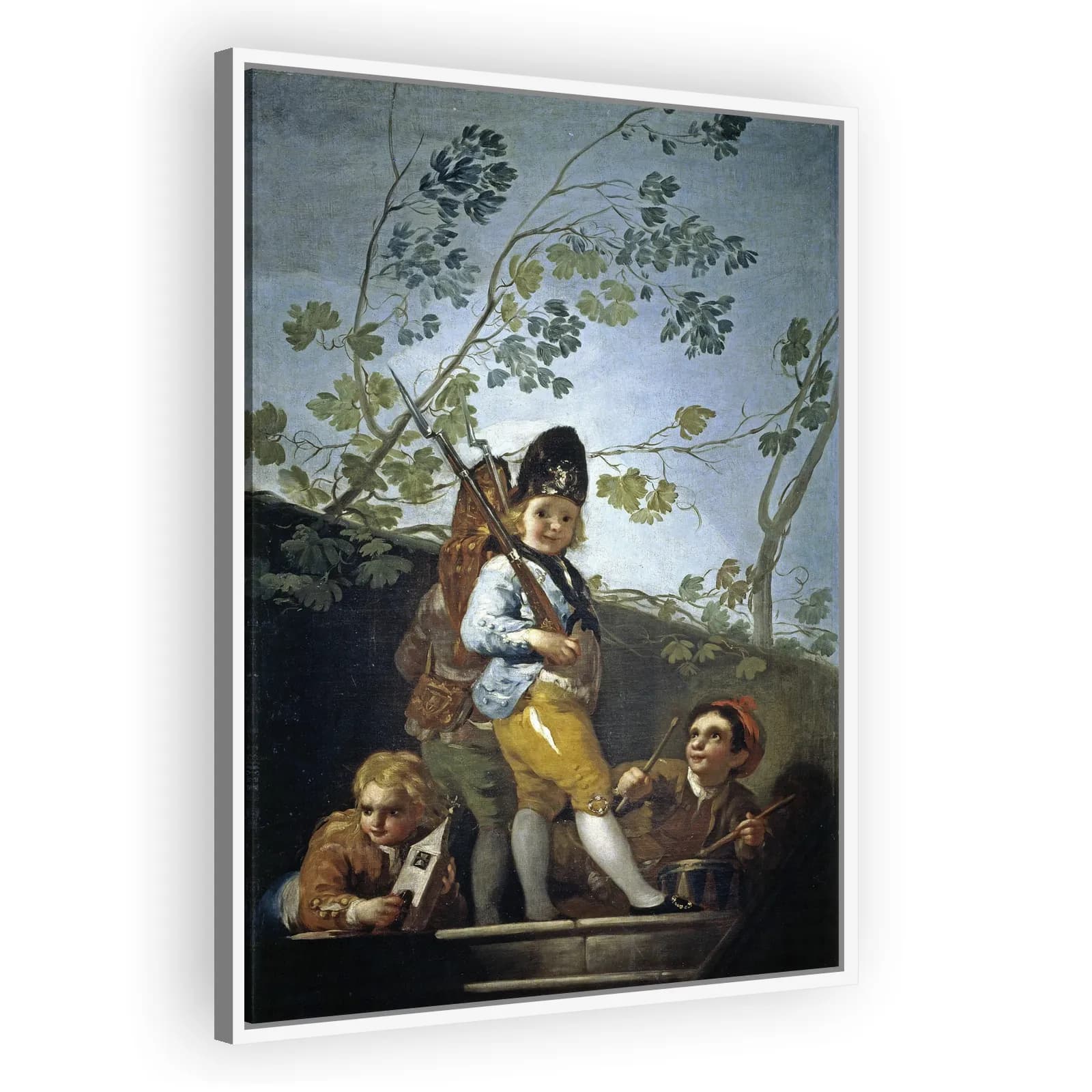 Boys Playing Soldiers by Francisco Goya - view 5 thumbnail