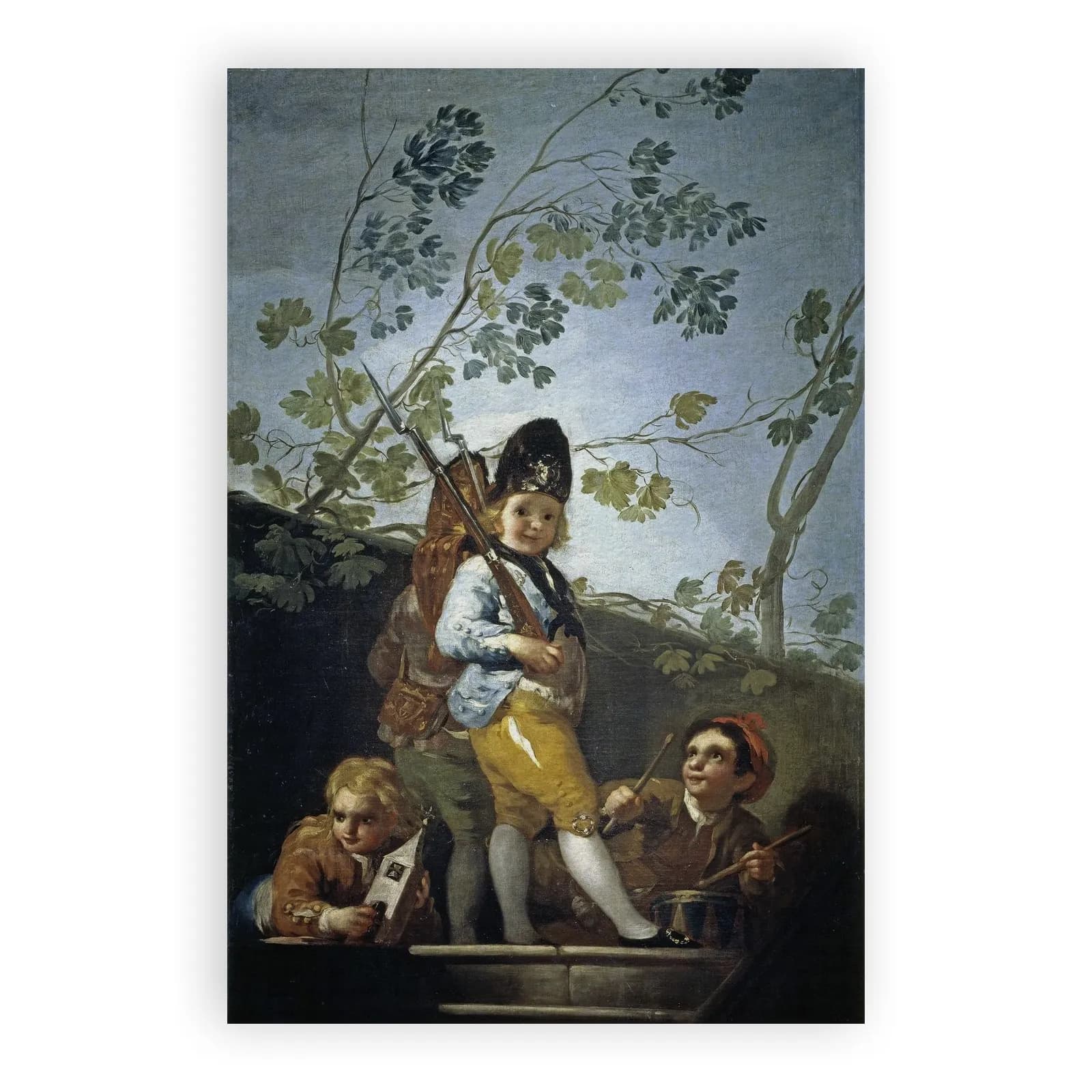Boys Playing Soldiers by Francisco Goya - view 6 thumbnail
