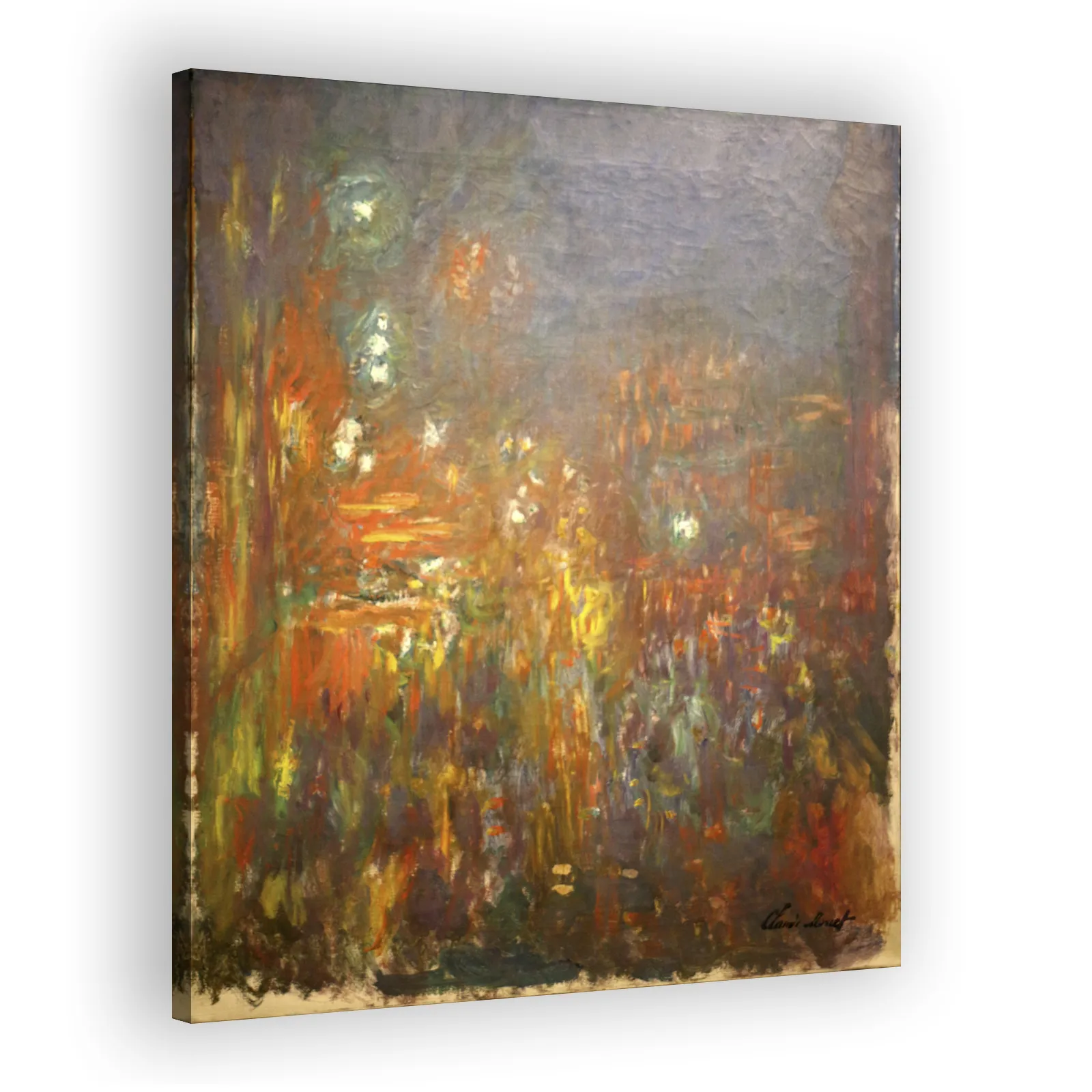 Leicester Square, by Night by Claude Monet - view 2 thumbnail
