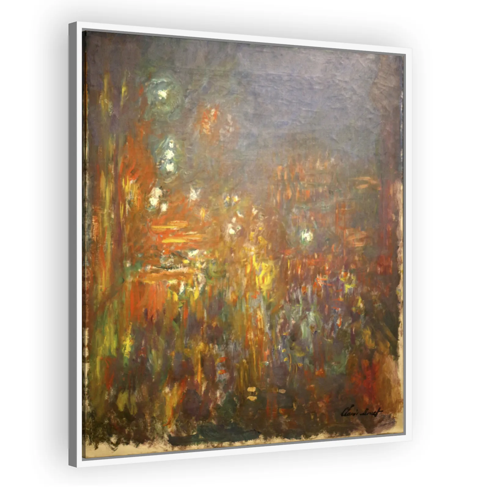 Leicester Square, by Night by Claude Monet - view 5 thumbnail