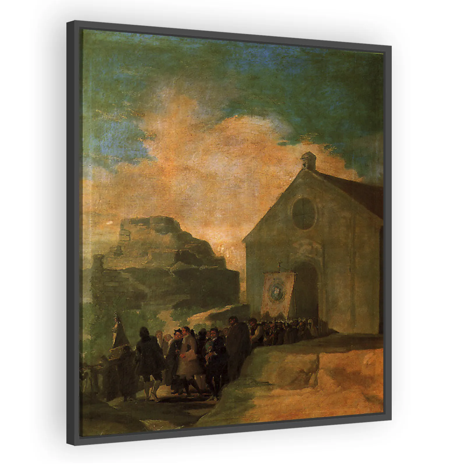 Village Procession by Francisco Goya