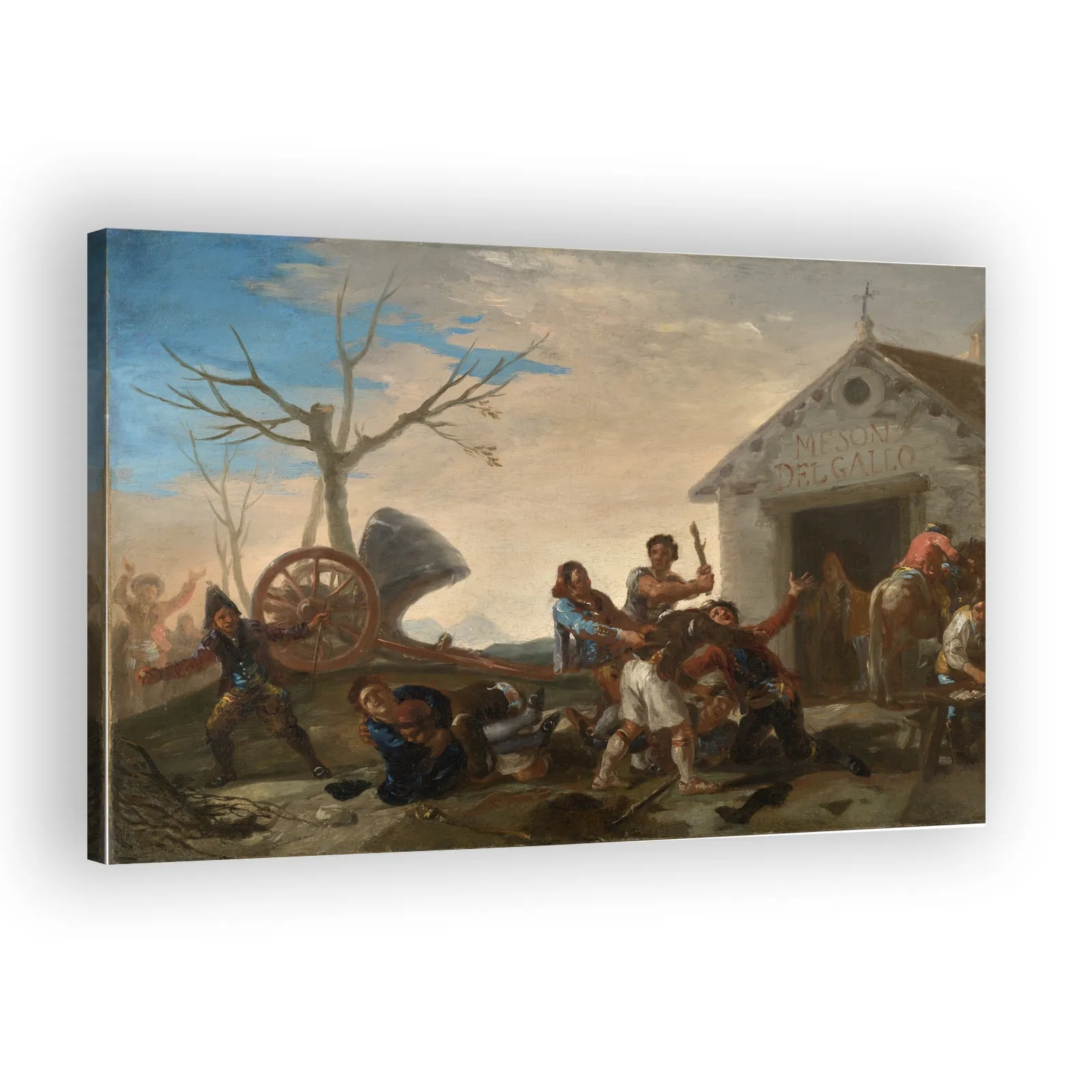 Riña en el Mesón del Gallo by Francisco Goya - view 2 thumbnail