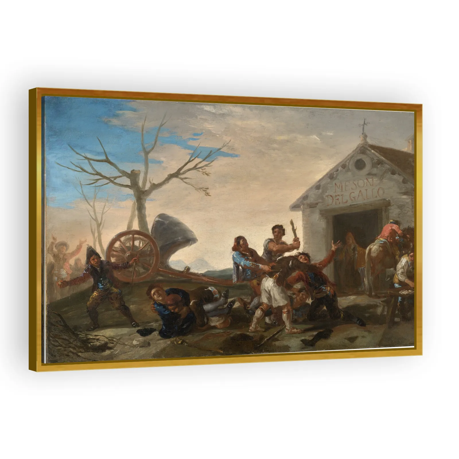 Riña en el Mesón del Gallo by Francisco Goya - view 3 thumbnail