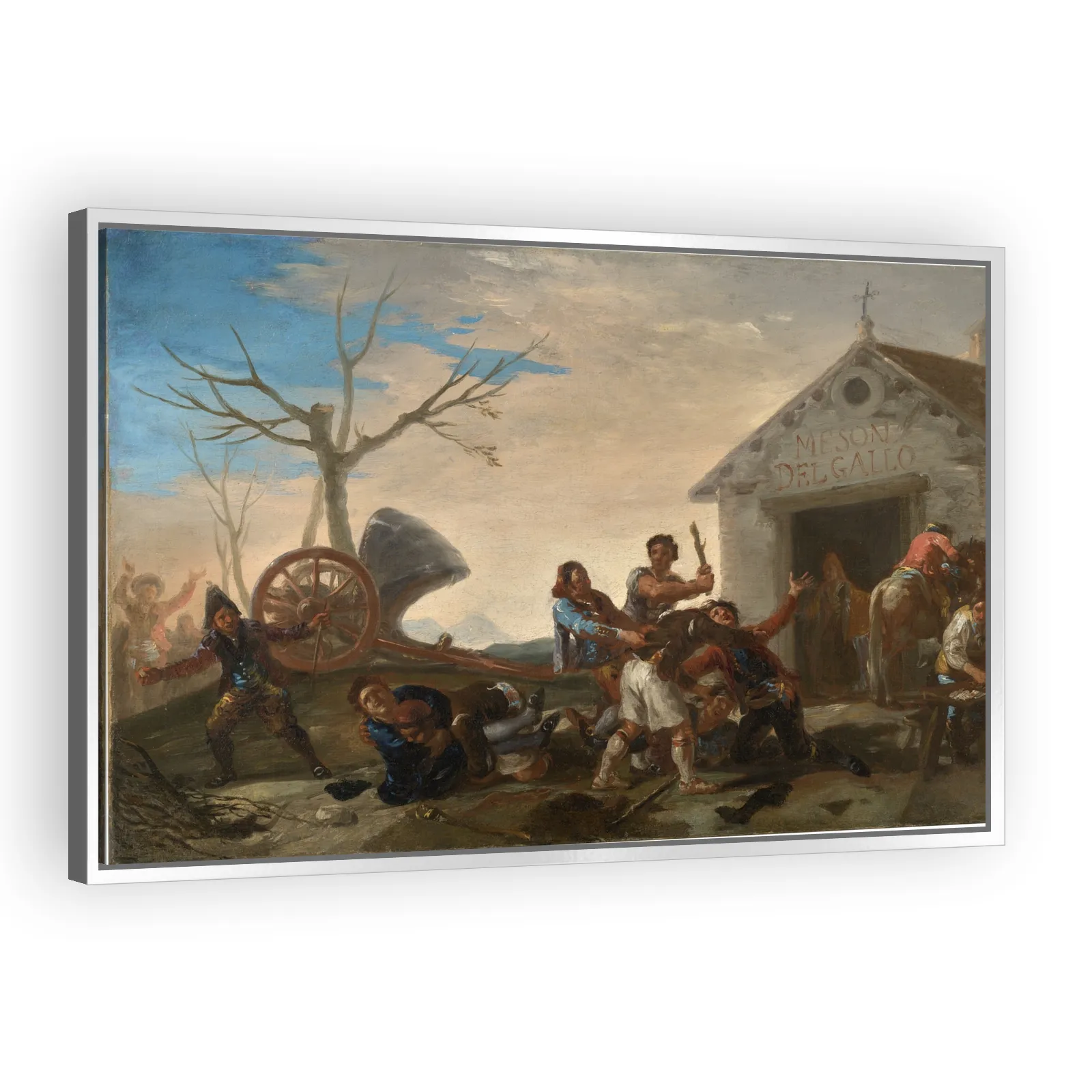 Riña en el Mesón del Gallo by Francisco Goya - view 4 thumbnail