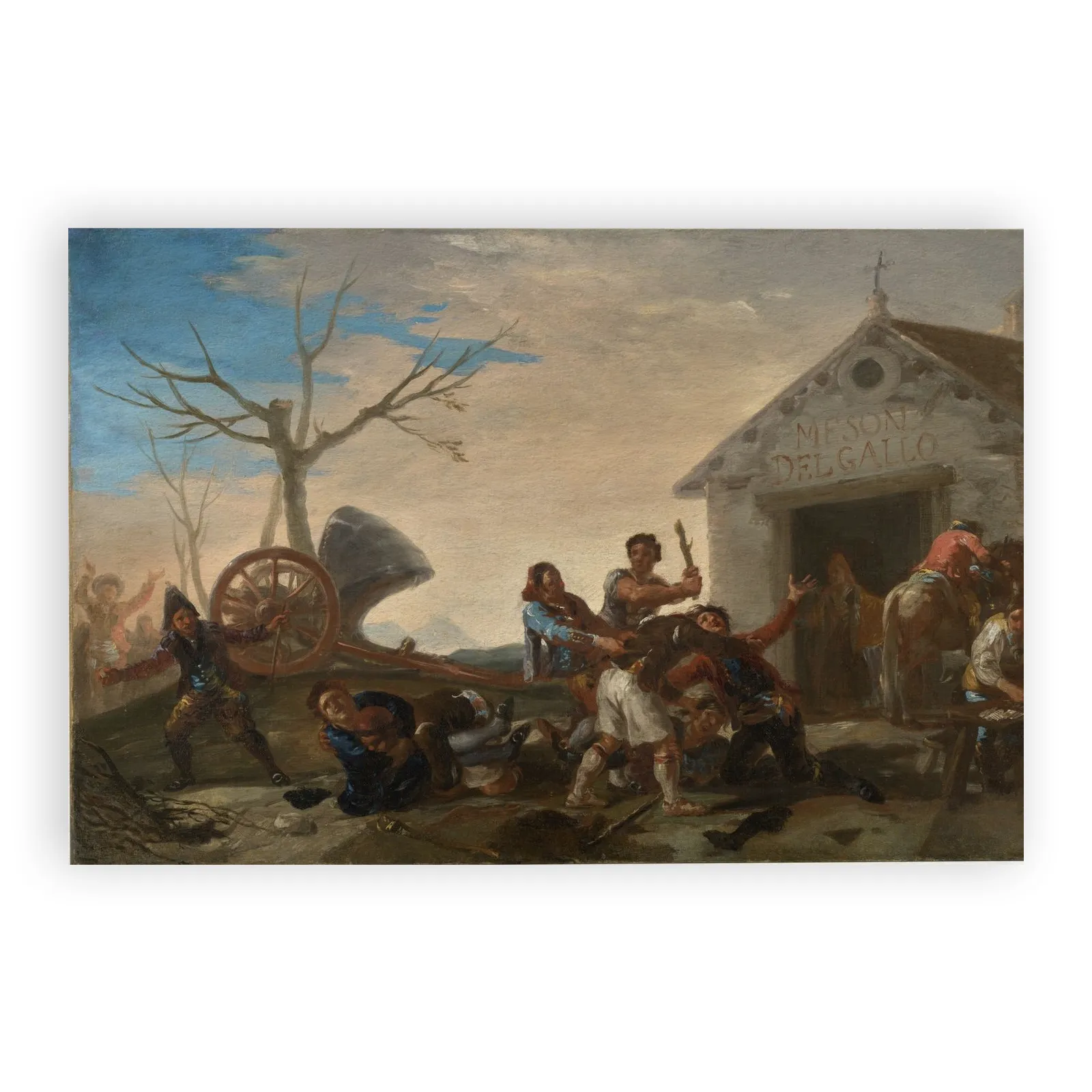 Riña en el Mesón del Gallo by Francisco Goya - view 6 thumbnail