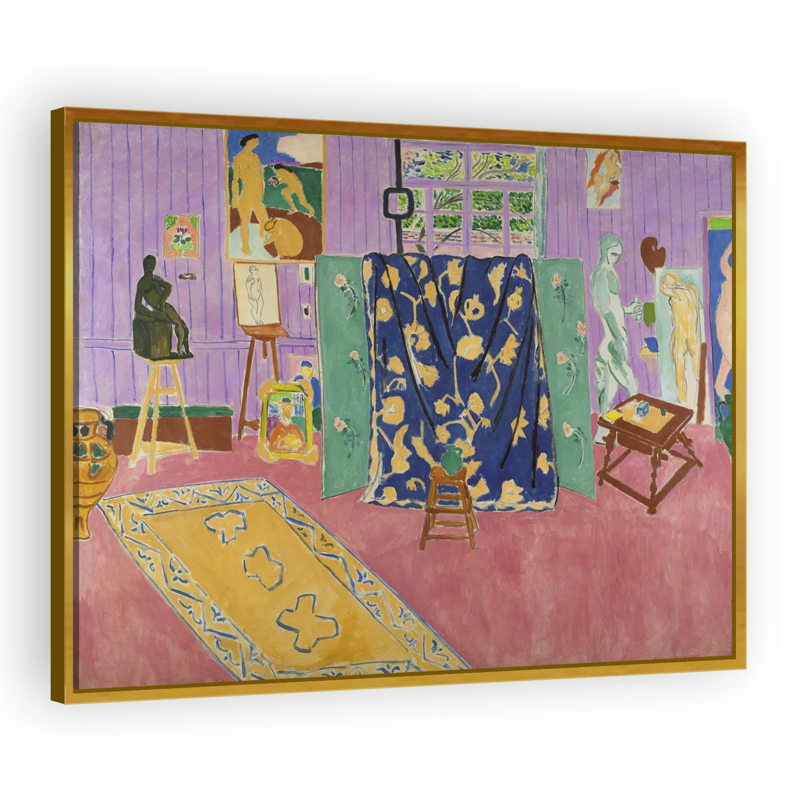 The Pink Studio by Henri Matisse - view 3 thumbnail