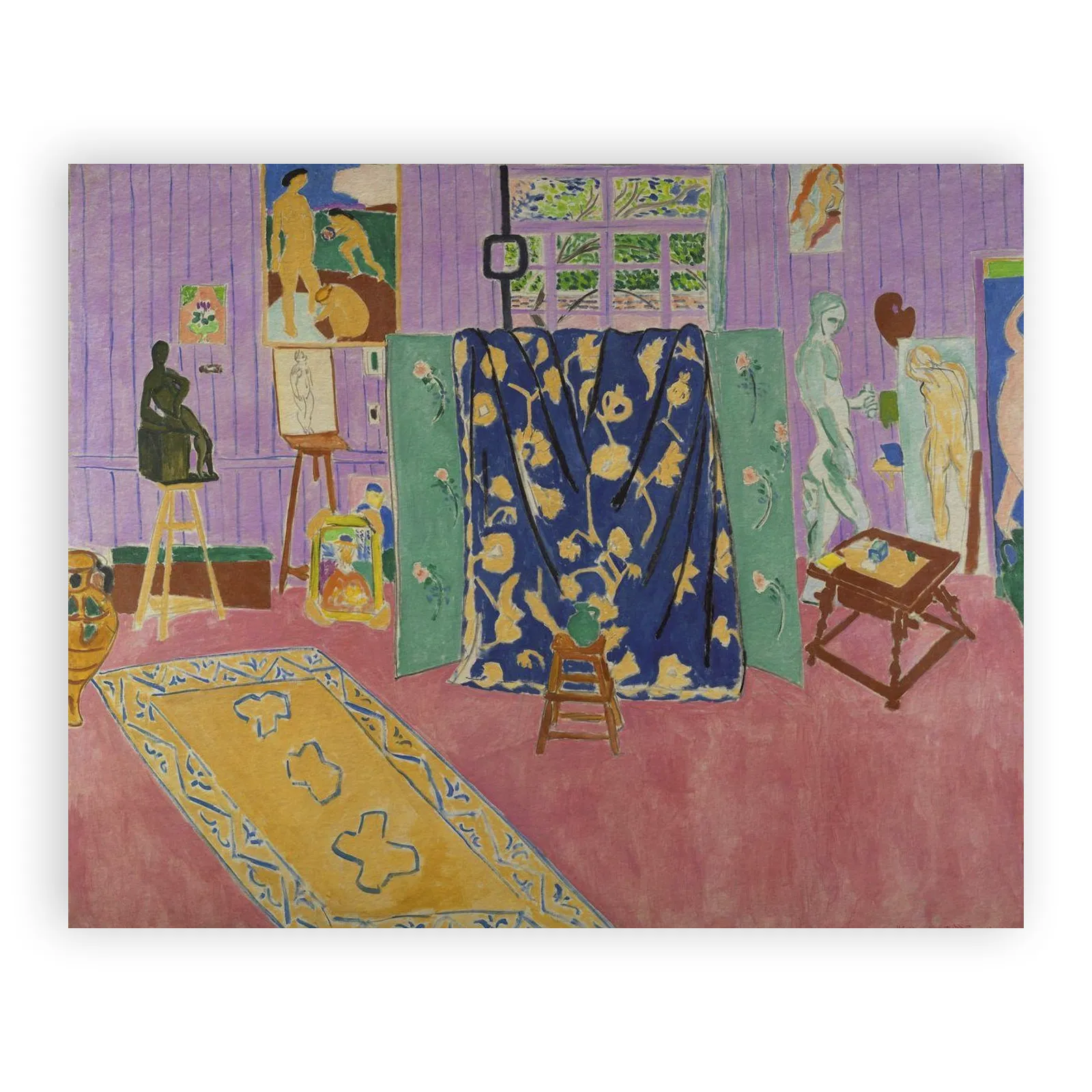 The Pink Studio by Henri Matisse - view 6 thumbnail